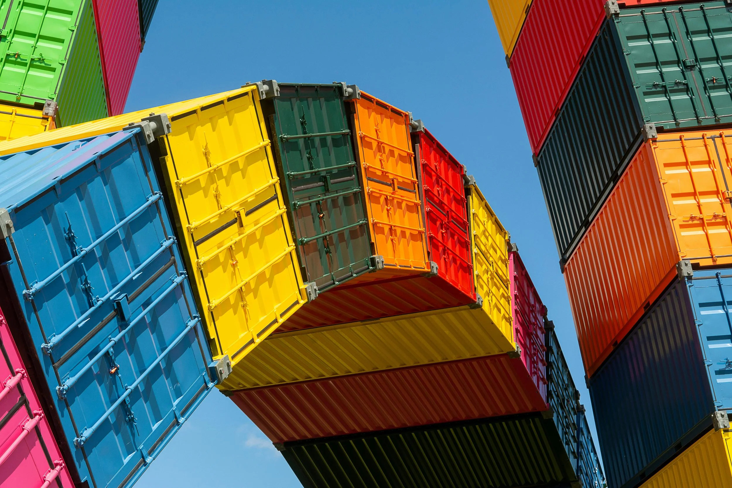 container art installation