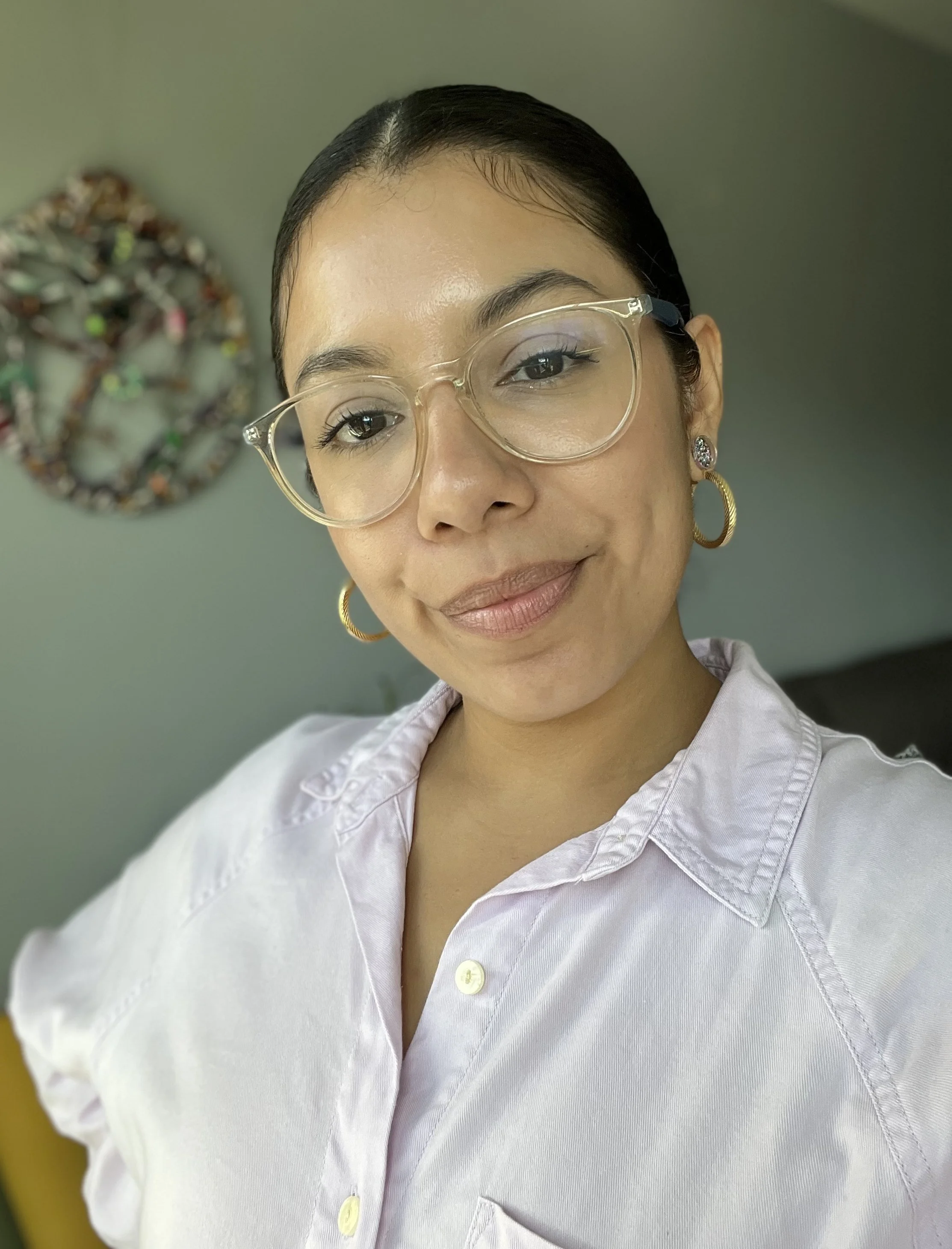 an image of Nicole Calderon smiling at the camera
