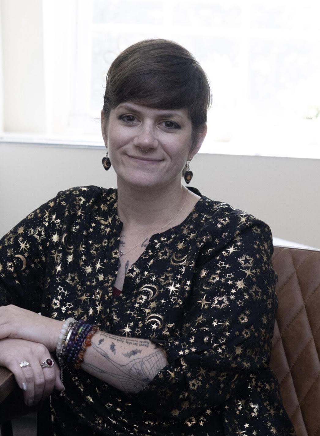 an image of Danielle LaGrandier smiling at the camera