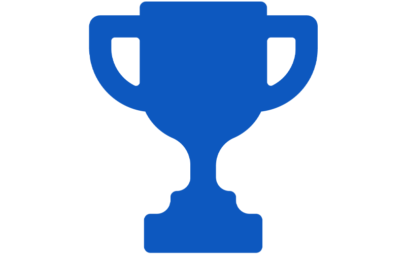 Blue background with a black dinosaur silhouette and white text that says 'Dino World'.