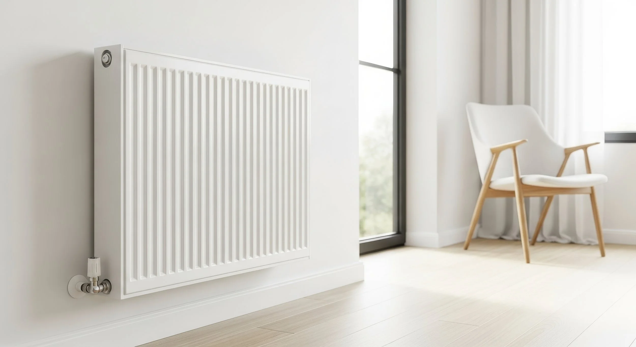 Radiator and central heating installation in Sutton completed
