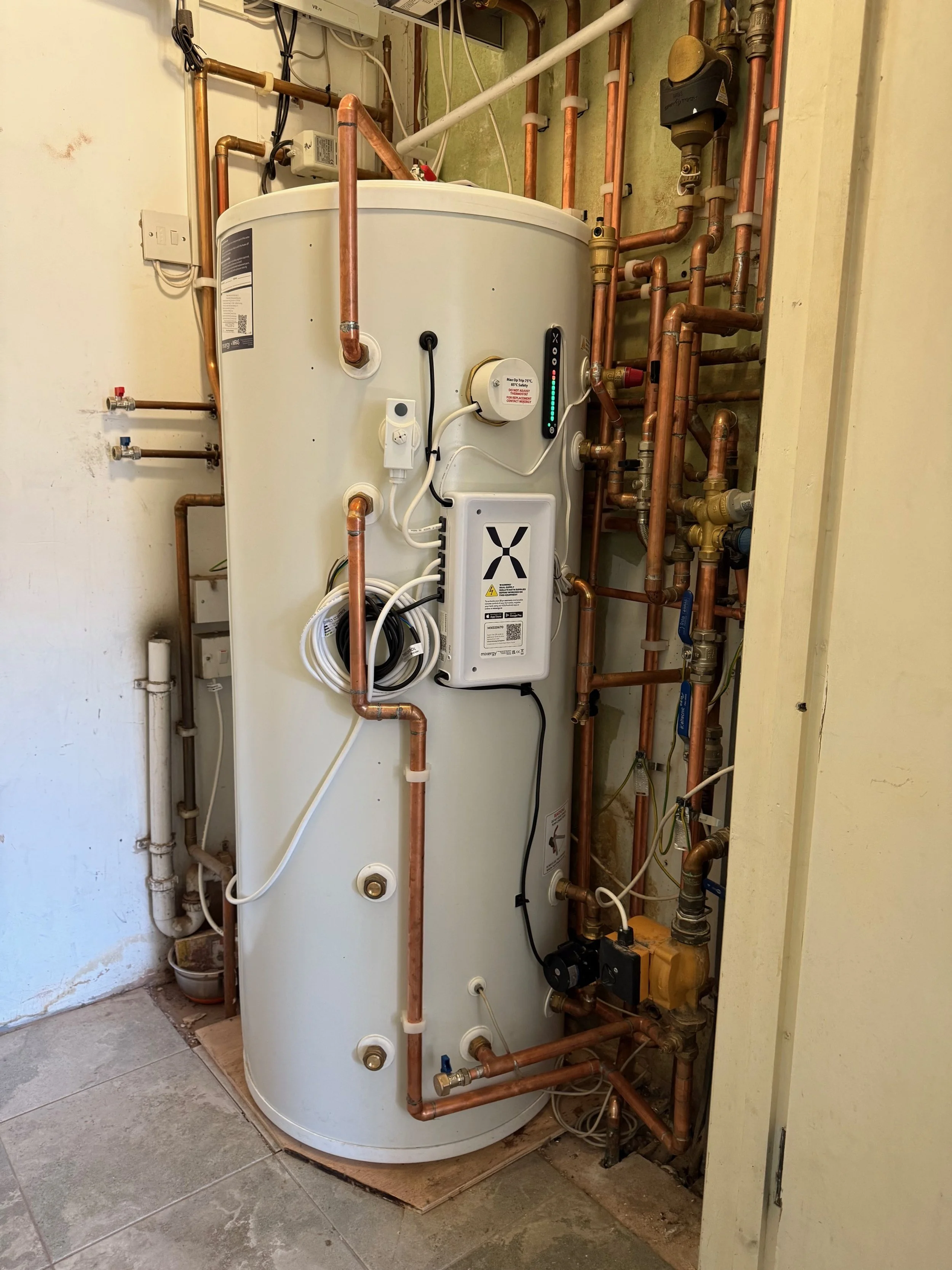 Mixergy Unvented Cylinder in Balham
