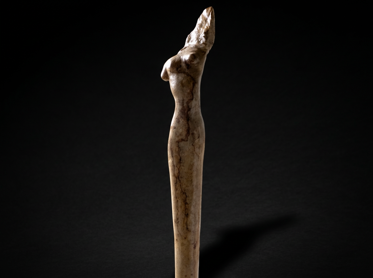 Liberté, sculpture contemporaine en pierre calcaire à entroques des anciennes carrières de Cluny, œuvre de Florence Jarrige, sculpteur en Bourgogne