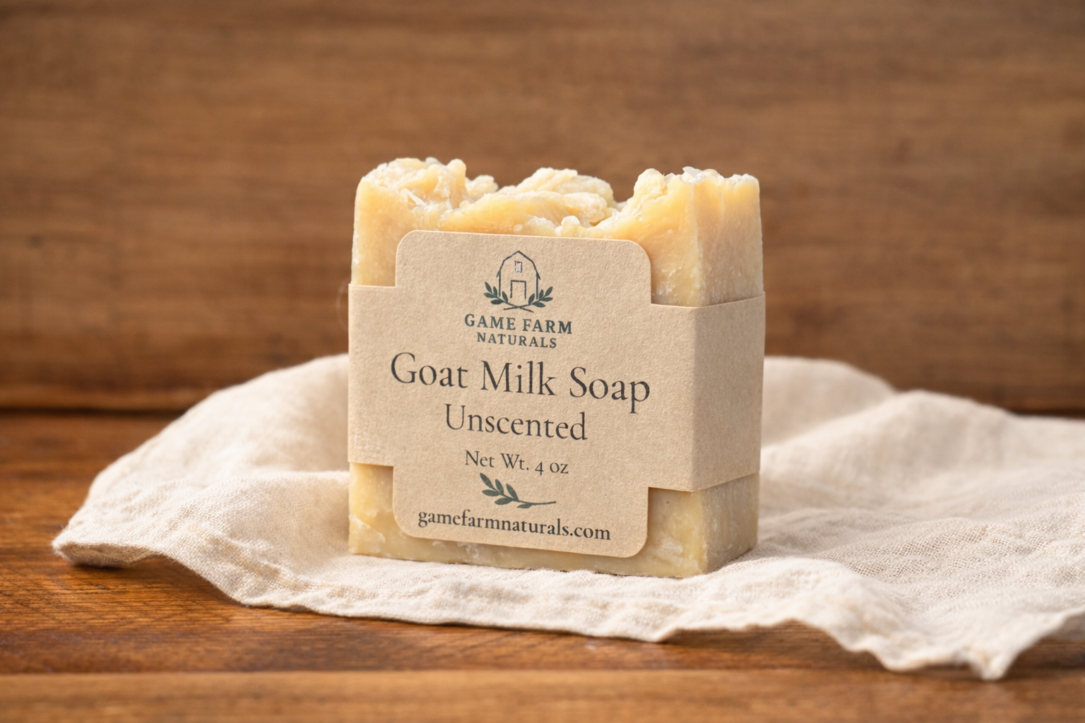 Unscented Goat Milk Soap