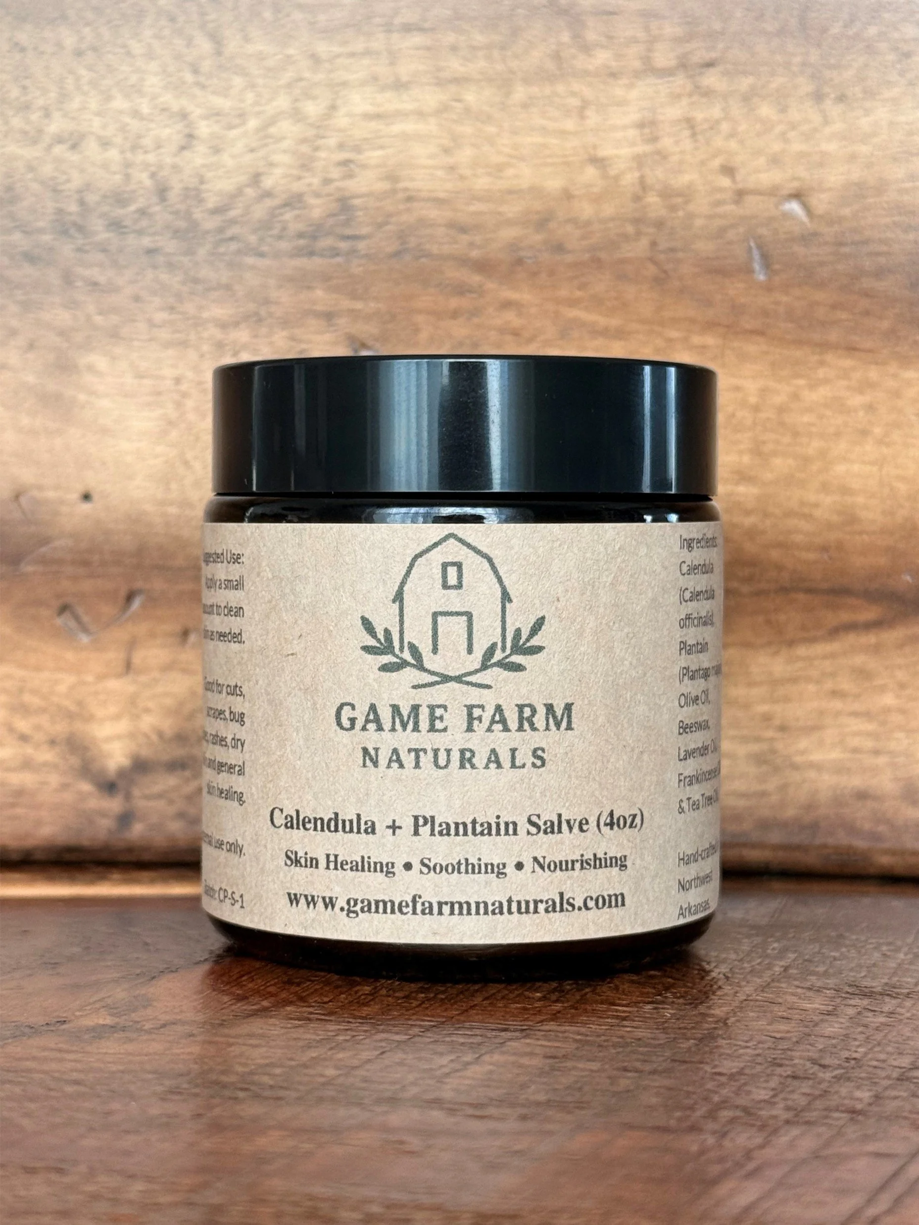 Calendula + Plantain Salve (4oz)