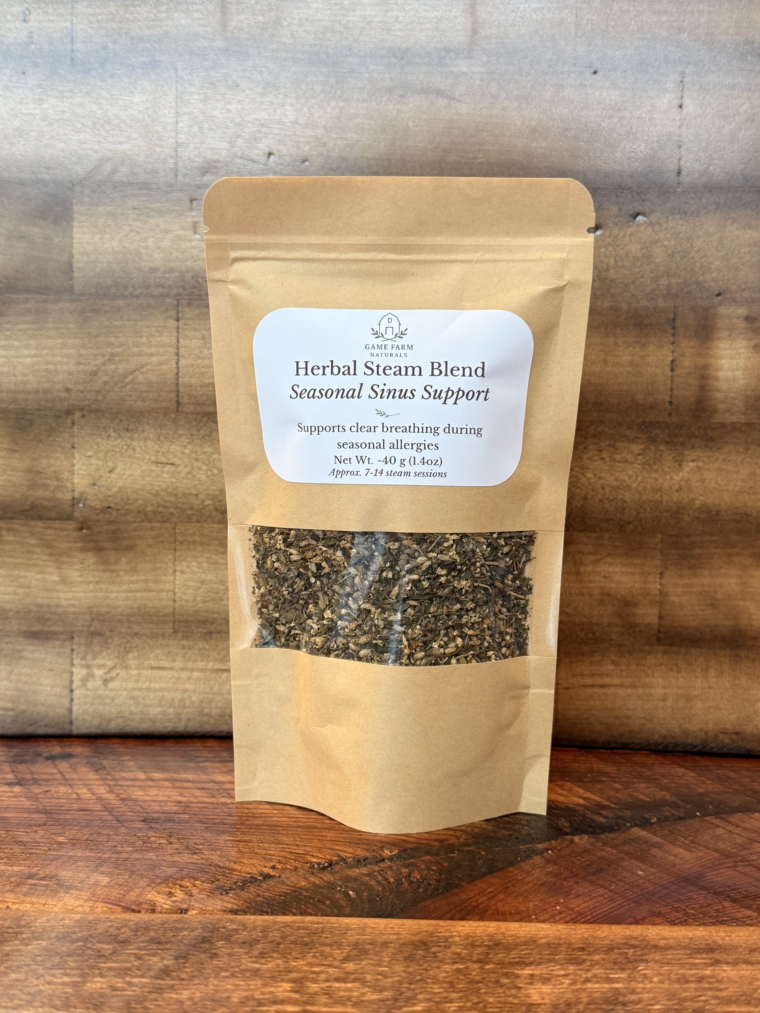 Herbal Steam Blend for Seasonal Sinus Support