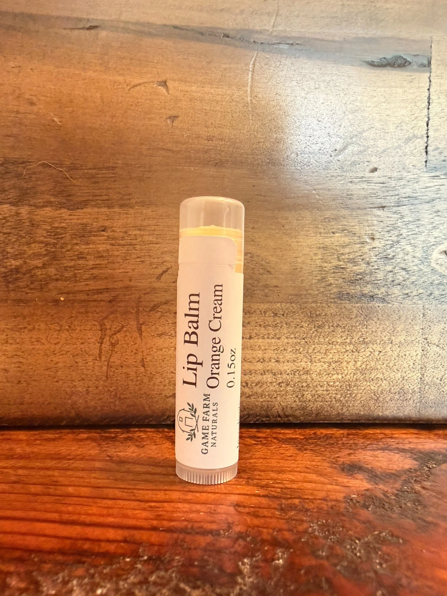 LANOLIN-FREE ORANGE CREAM LIP BALM