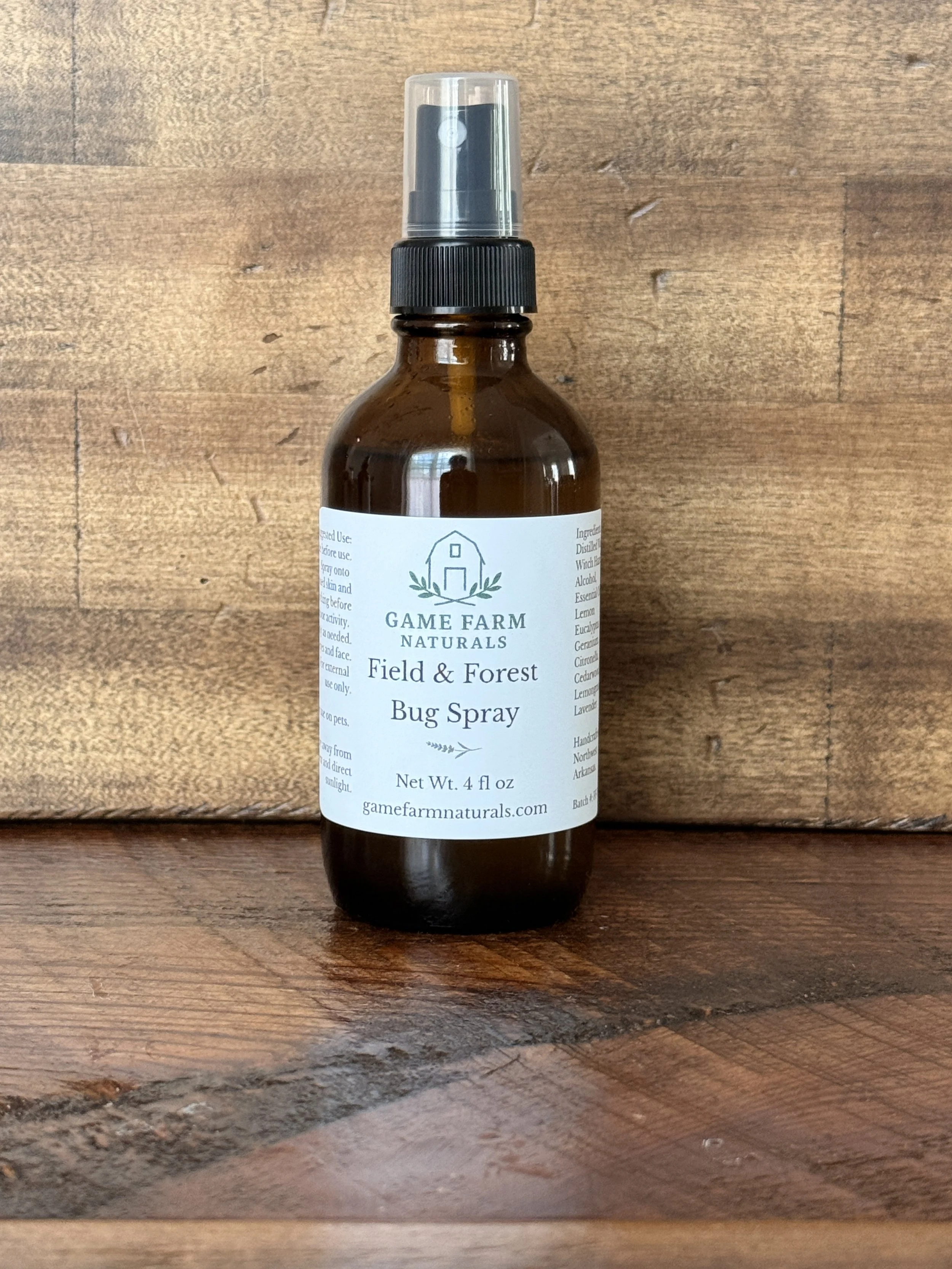 Field and Forest Natural Bug Spray - 4 fl oz