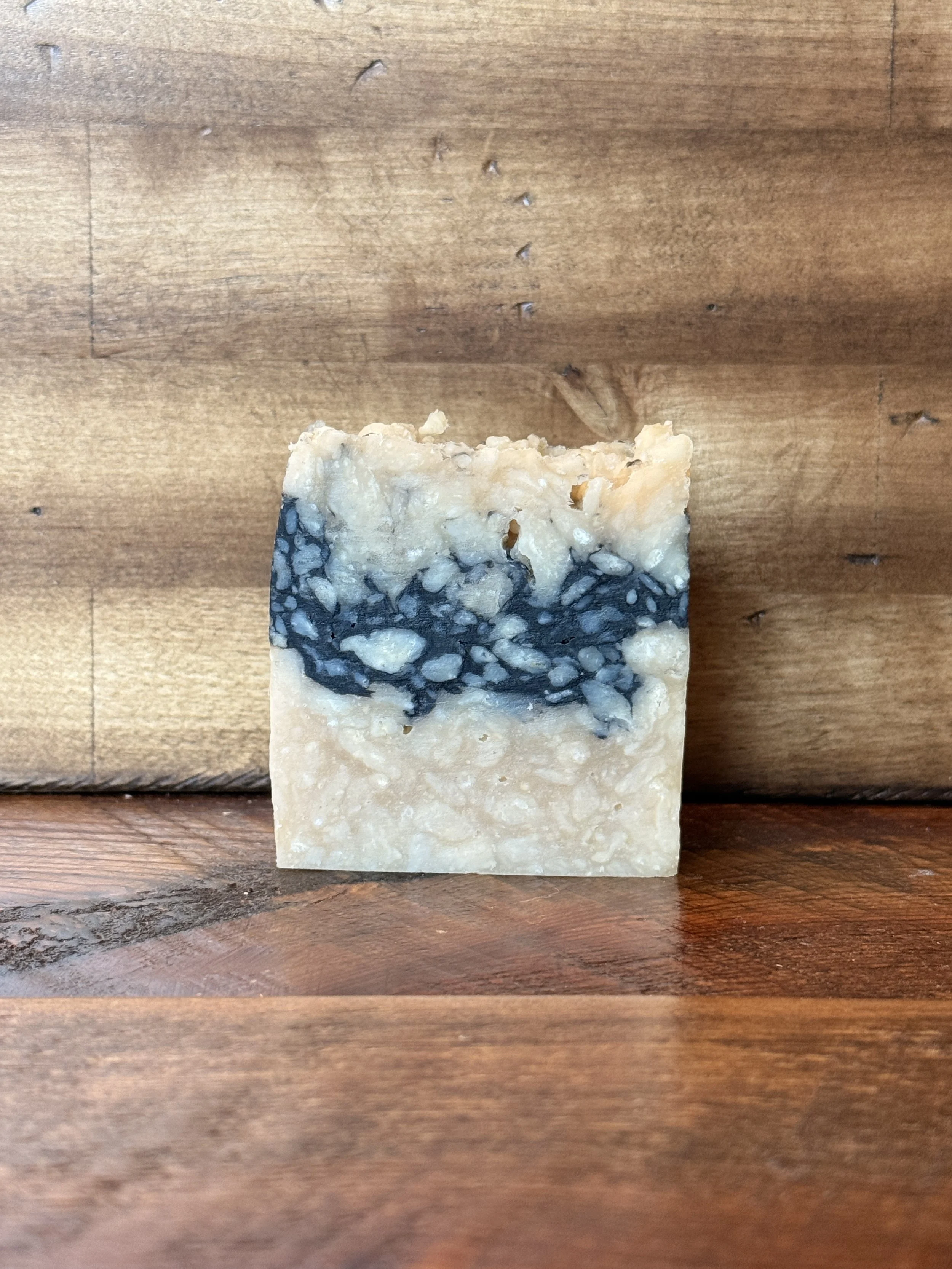 PINE CHARCOAL GOAT MILK SOAP