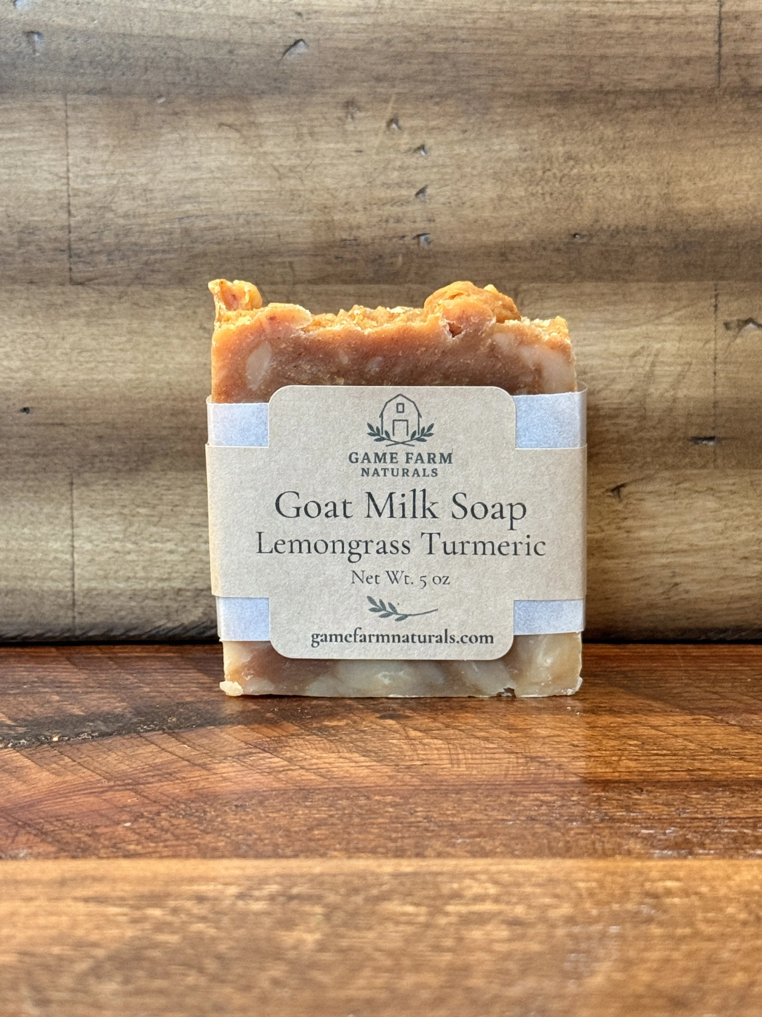 Lemongrass Turmeric Goat Milk Soap