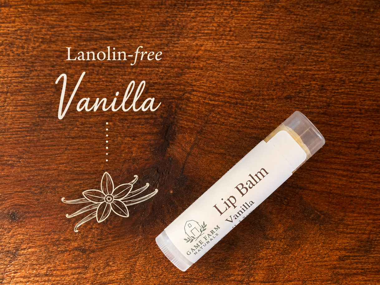 Lanolin-free Vanilla Lip Balm