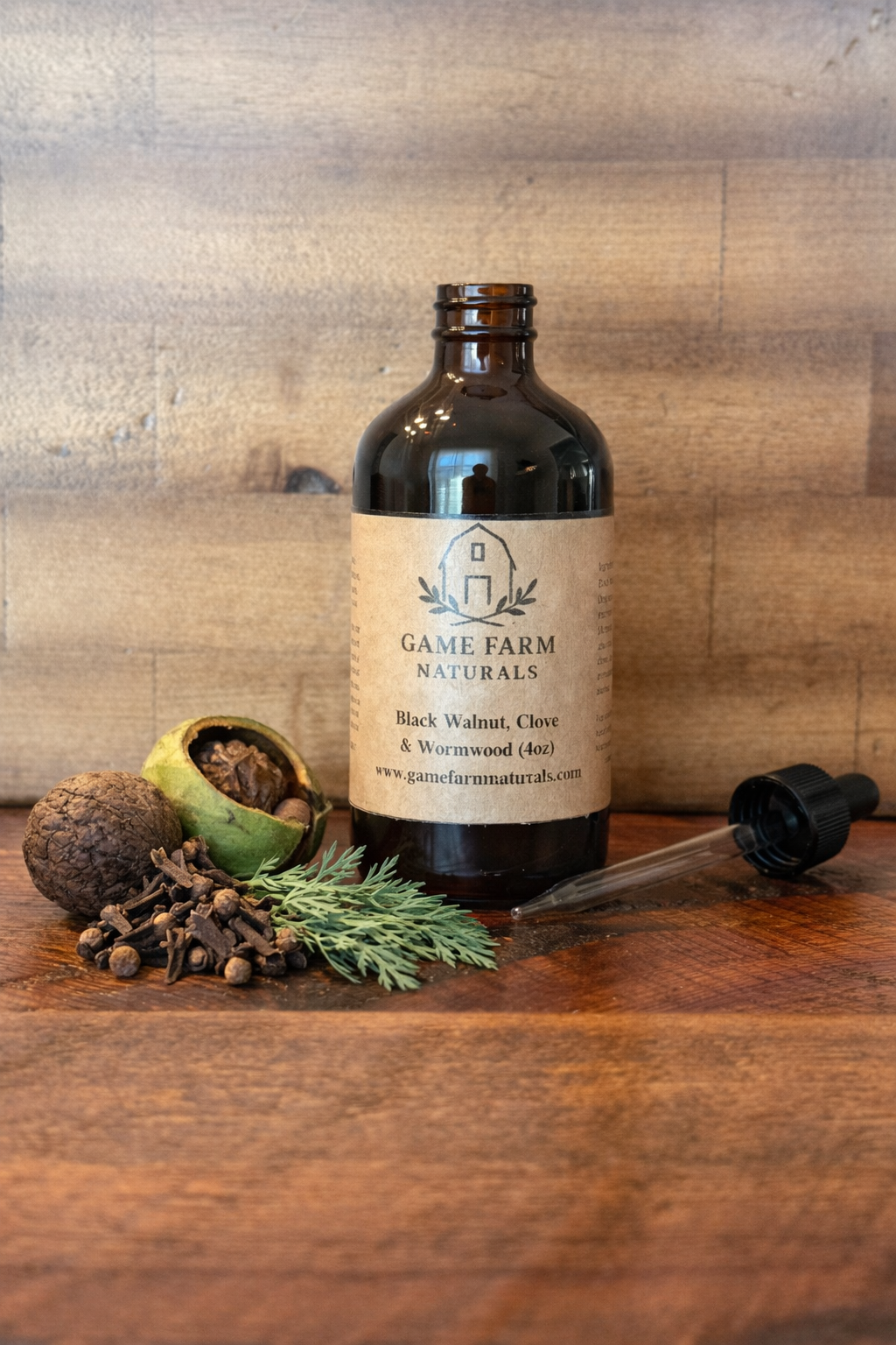 Black Walnut, Clove & Wormwood (Anti-parasitic)