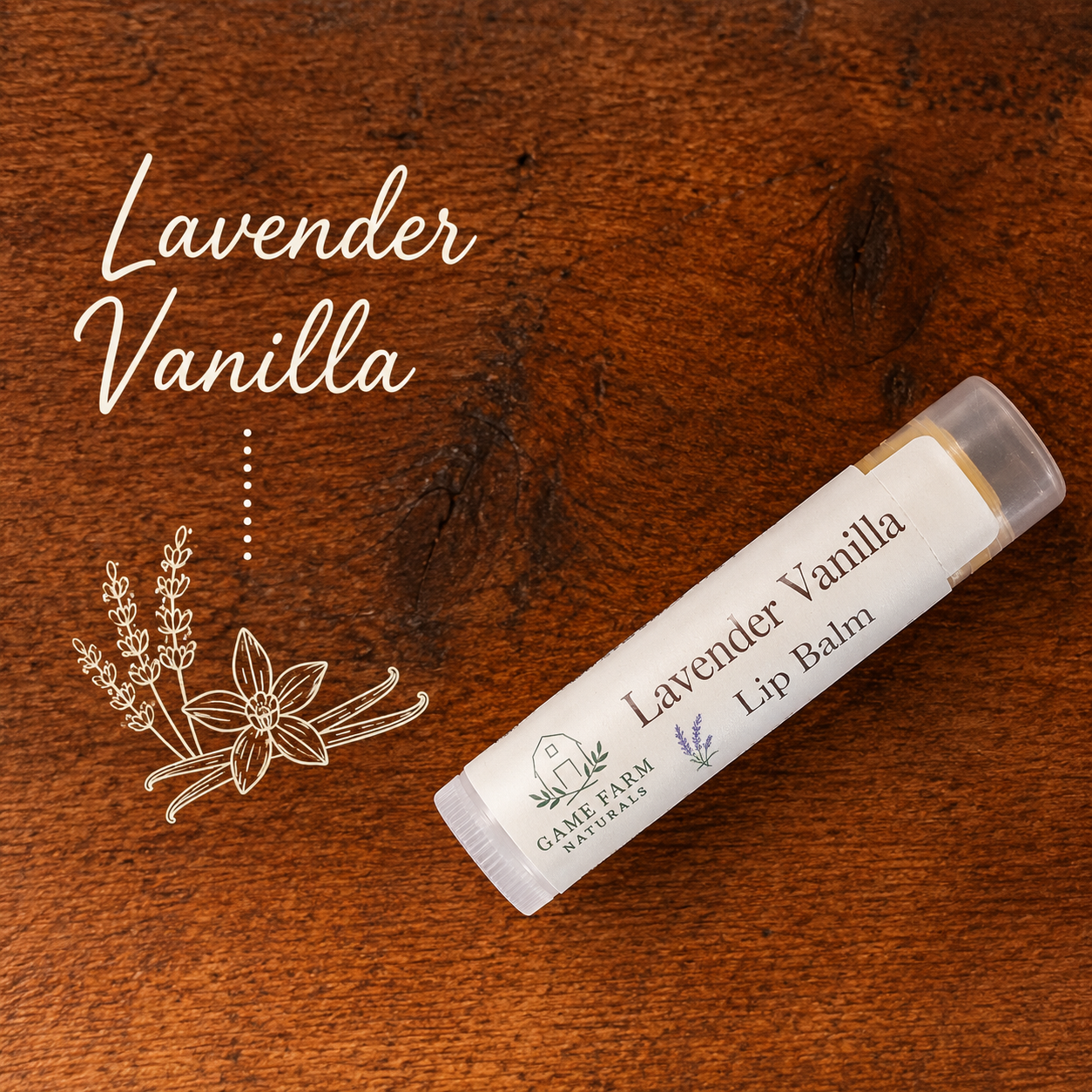 Lavender Vanilla Lip Balm