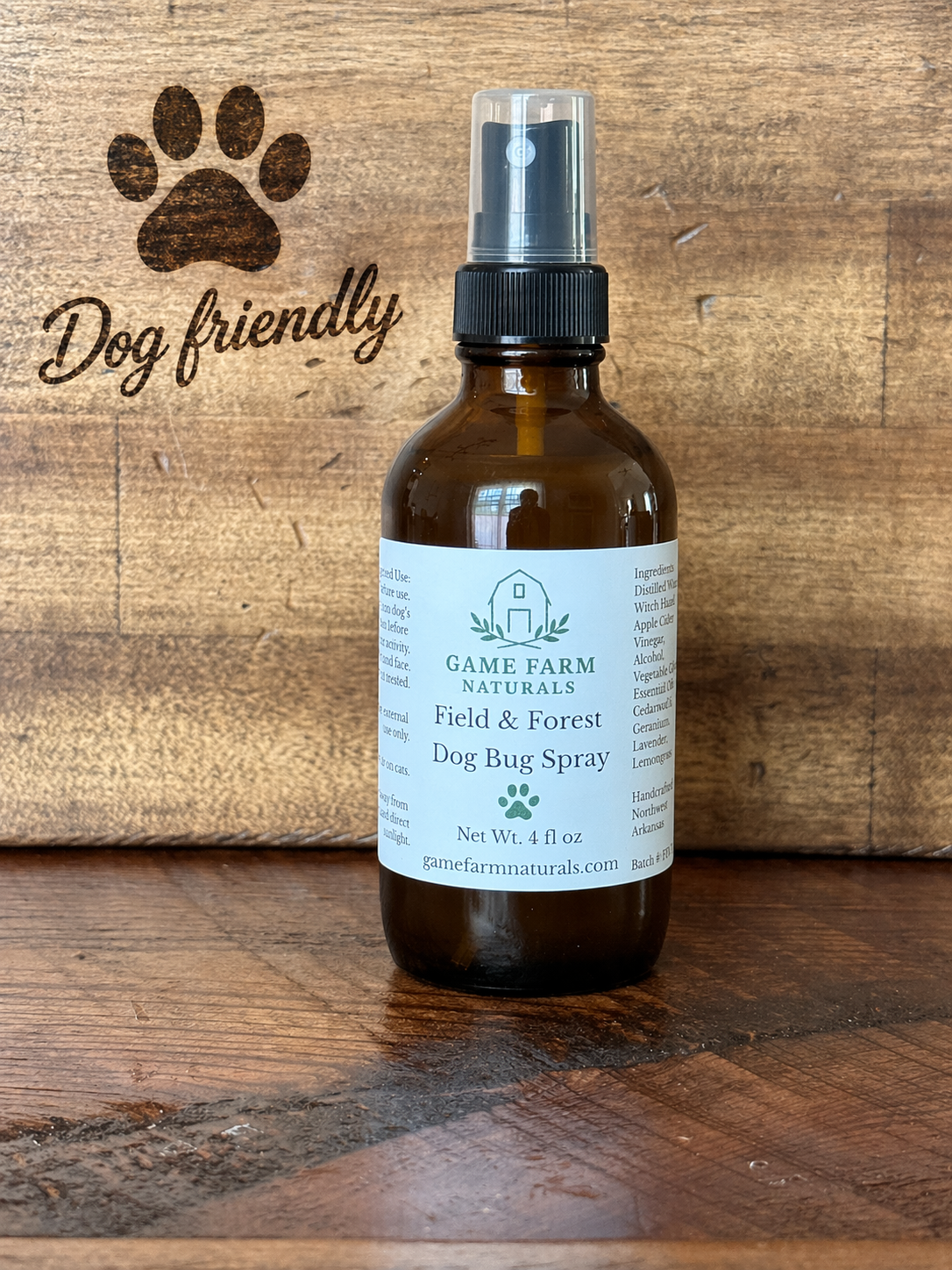 Field and Forest Natural Bug Spray for Dogs- 4 fl oz