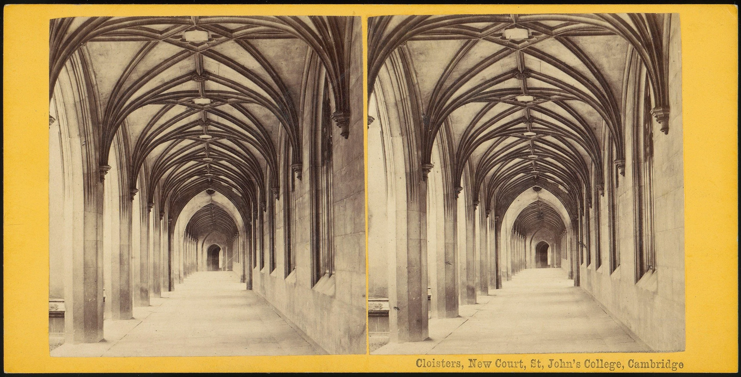    See the animation   .  Publisher: Thomas Small (British), and Publisher: London Stereoscopic Company (British).  [Group of 15 Early Stereograph Views of Cambridge, England and the Surrounding Area] . 1860s–80s. The Metropolitan Museum of Art.  htt