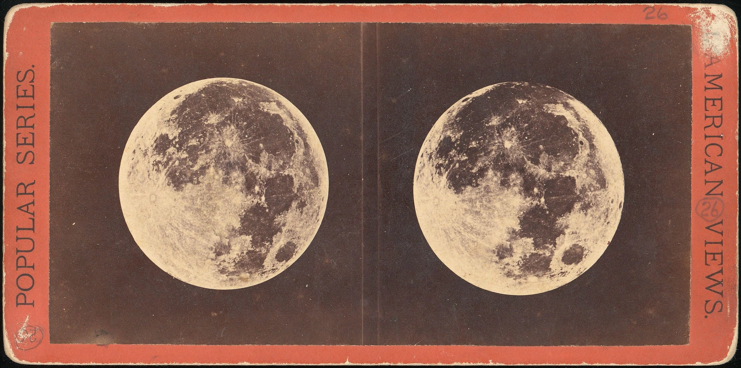    See the animation .  Artist: Lewis Morris Rutherfurd and Publisher: E. &amp; H. T. Anthony (American).  Full Moon: The Left Hand Moon Was Photographed June 2nd, 1871.  The Metropolitan Museum of Art.  https://jstor.org/stable/community.27270259 . 