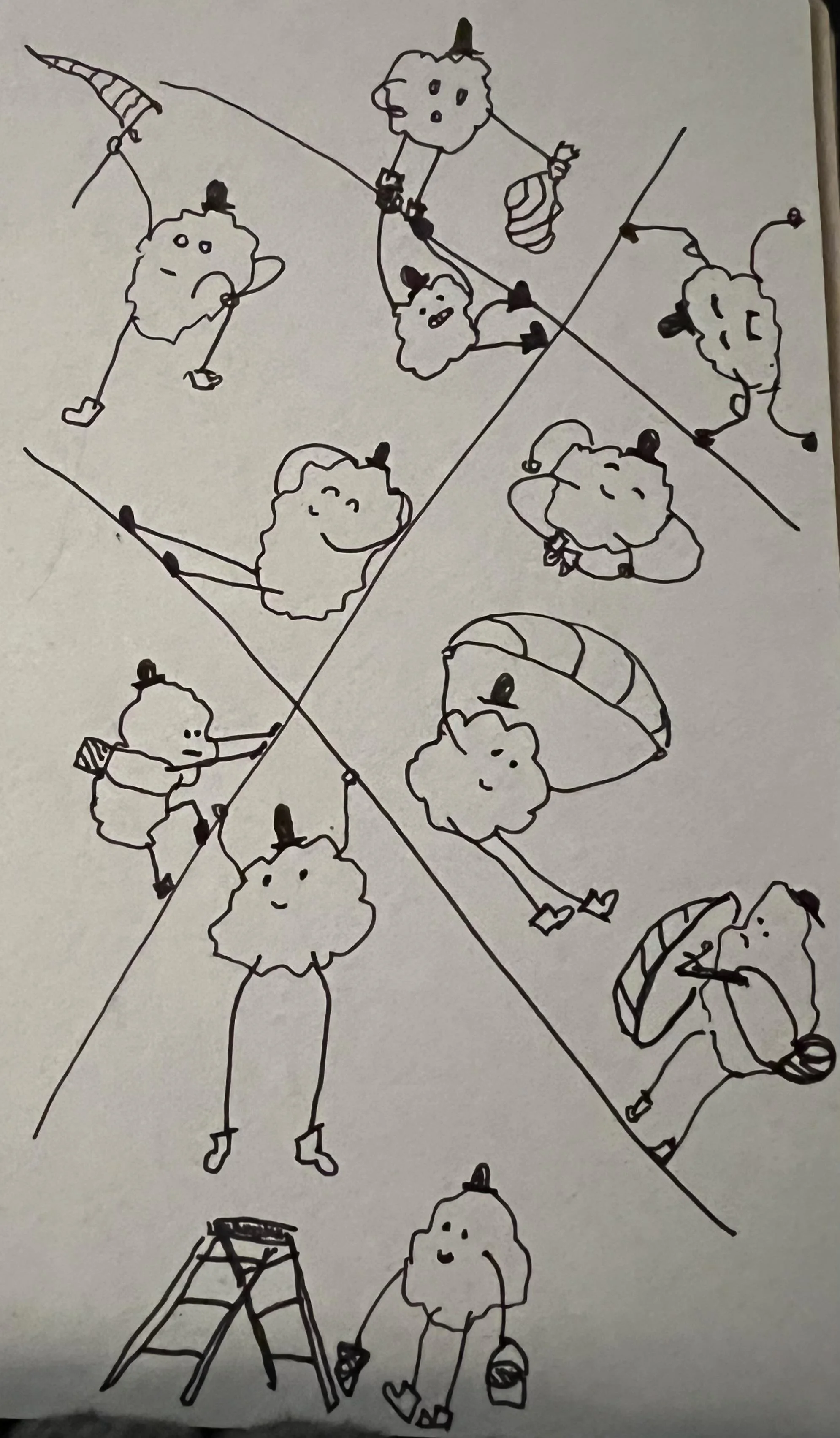 Cloud peeps 2 © 2026 by Ann Cooper