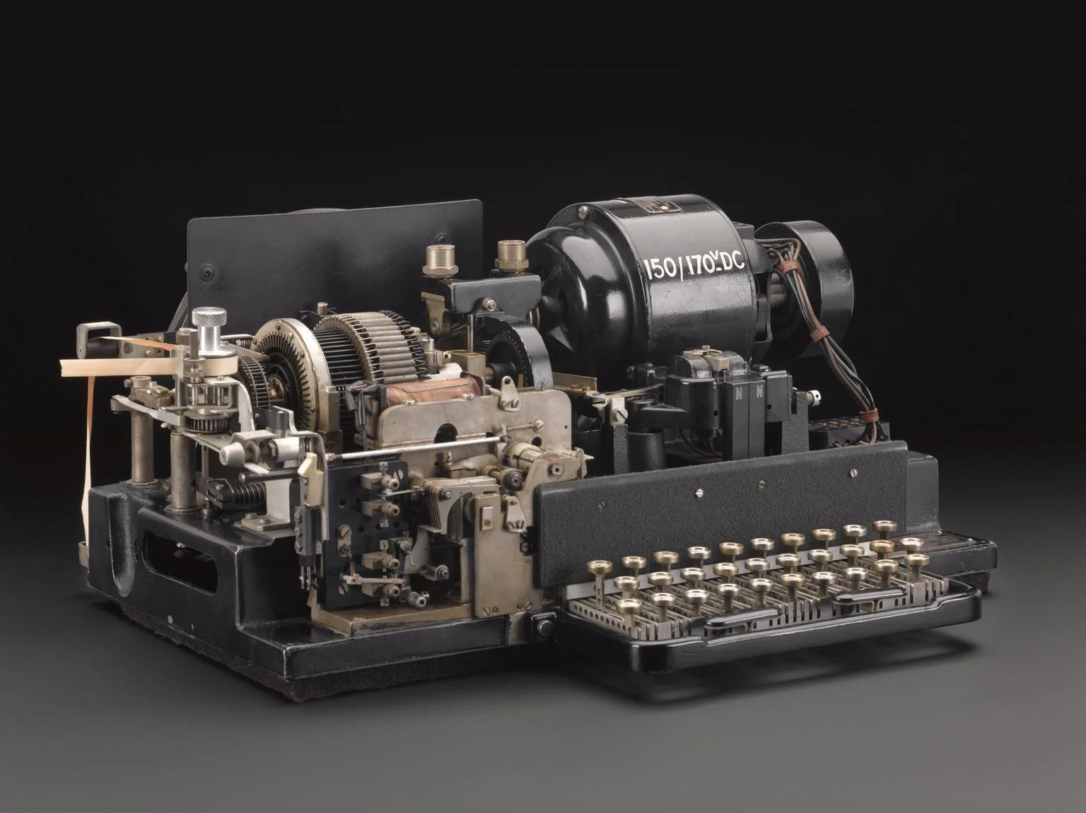 Creed teleprinter No. 3X, Serial No. 5416, by Creed and Company Limited, Croydon, Surrey, England, 1927-1942