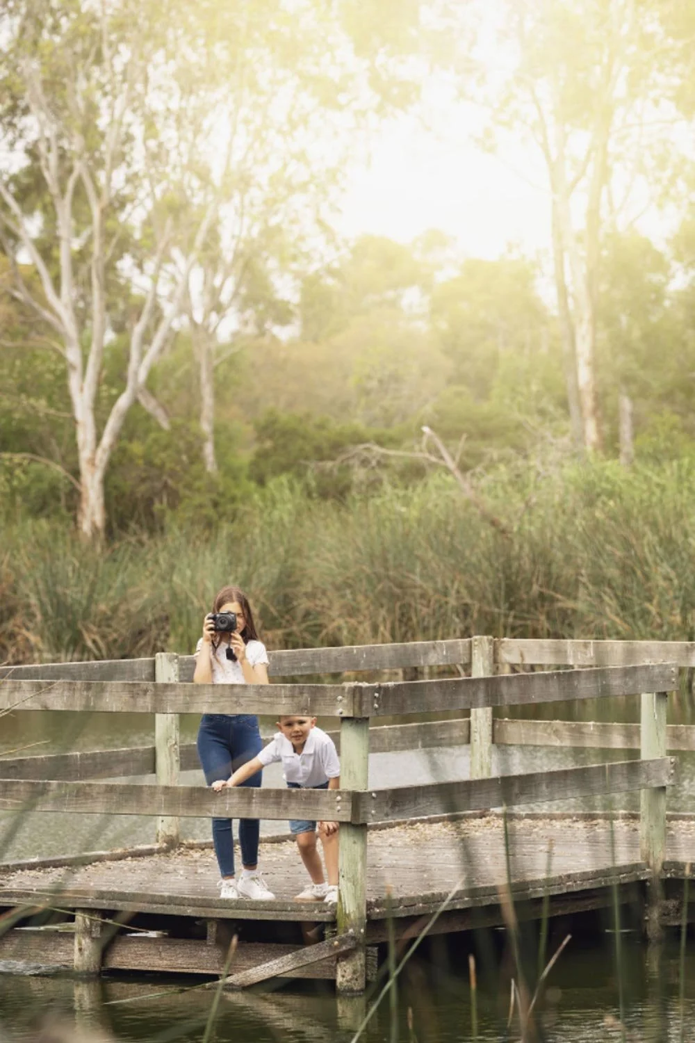 kids-on-bridge-kasija-model-glenlea-estate-photoshoot-advertisment