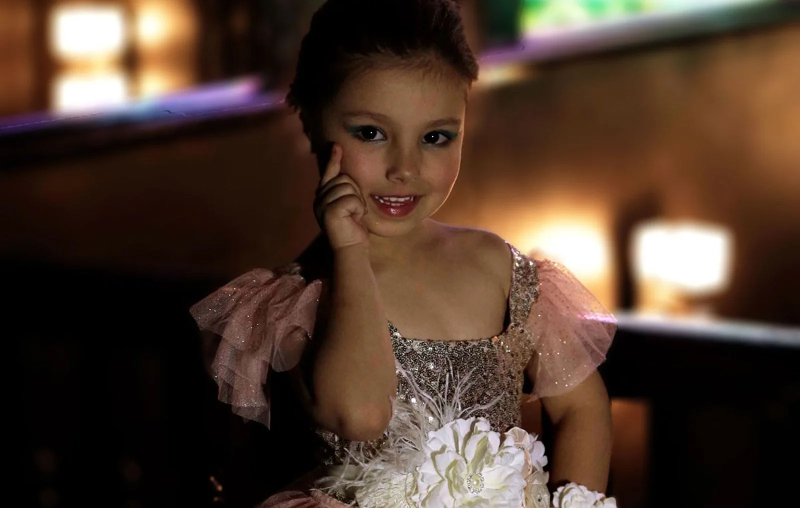 child-model-los-angeles-fashion-pink-dress-la-vera-kids