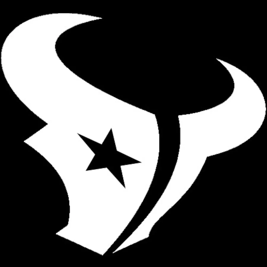 Silhouette of a stylized bull's head with large horns, a star on its forehead, and a flowing cape-like element.