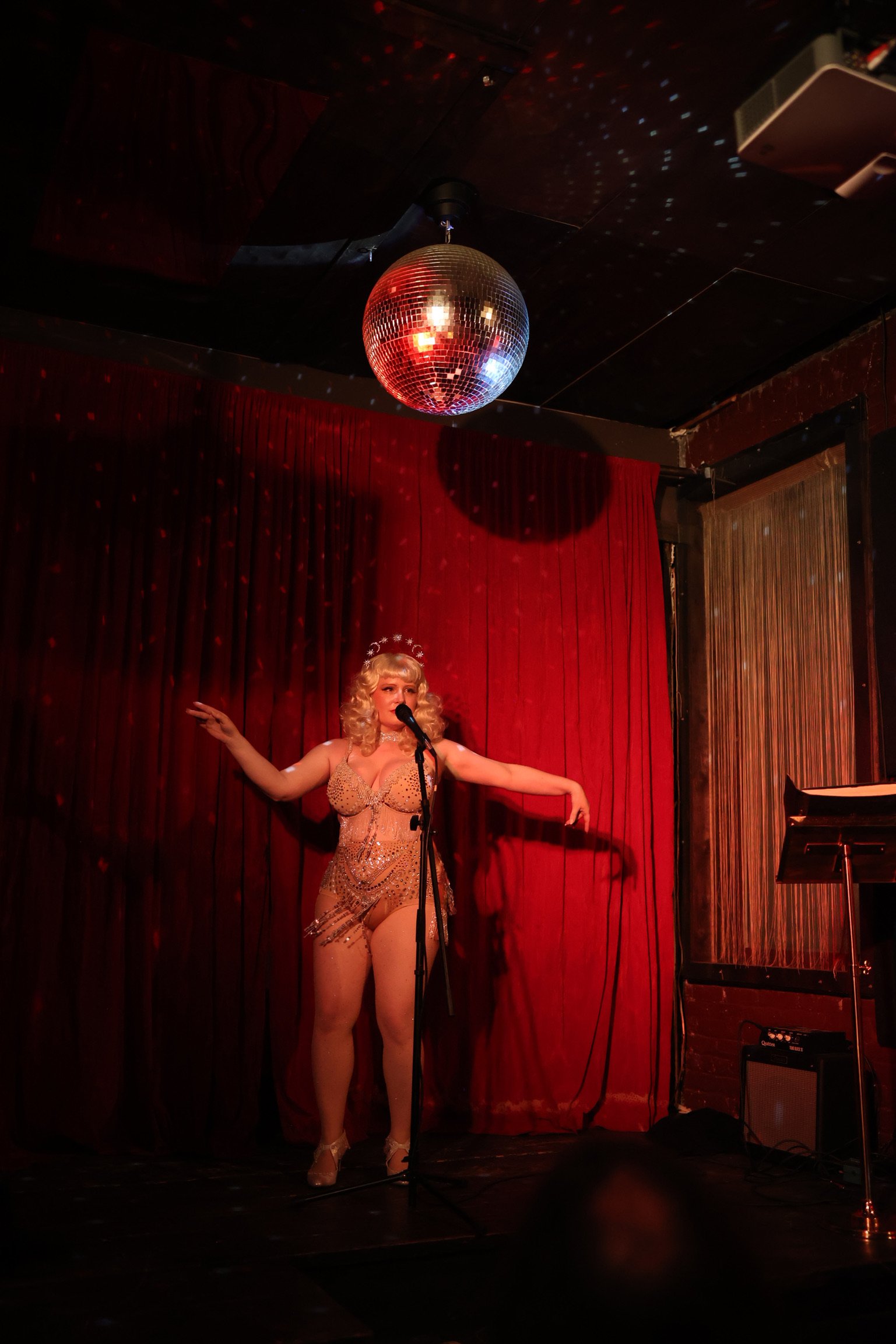  Photo by @el_Jong | The Glitter Sisters “New Moon Magick” @ Hell Phone, Bushwick 