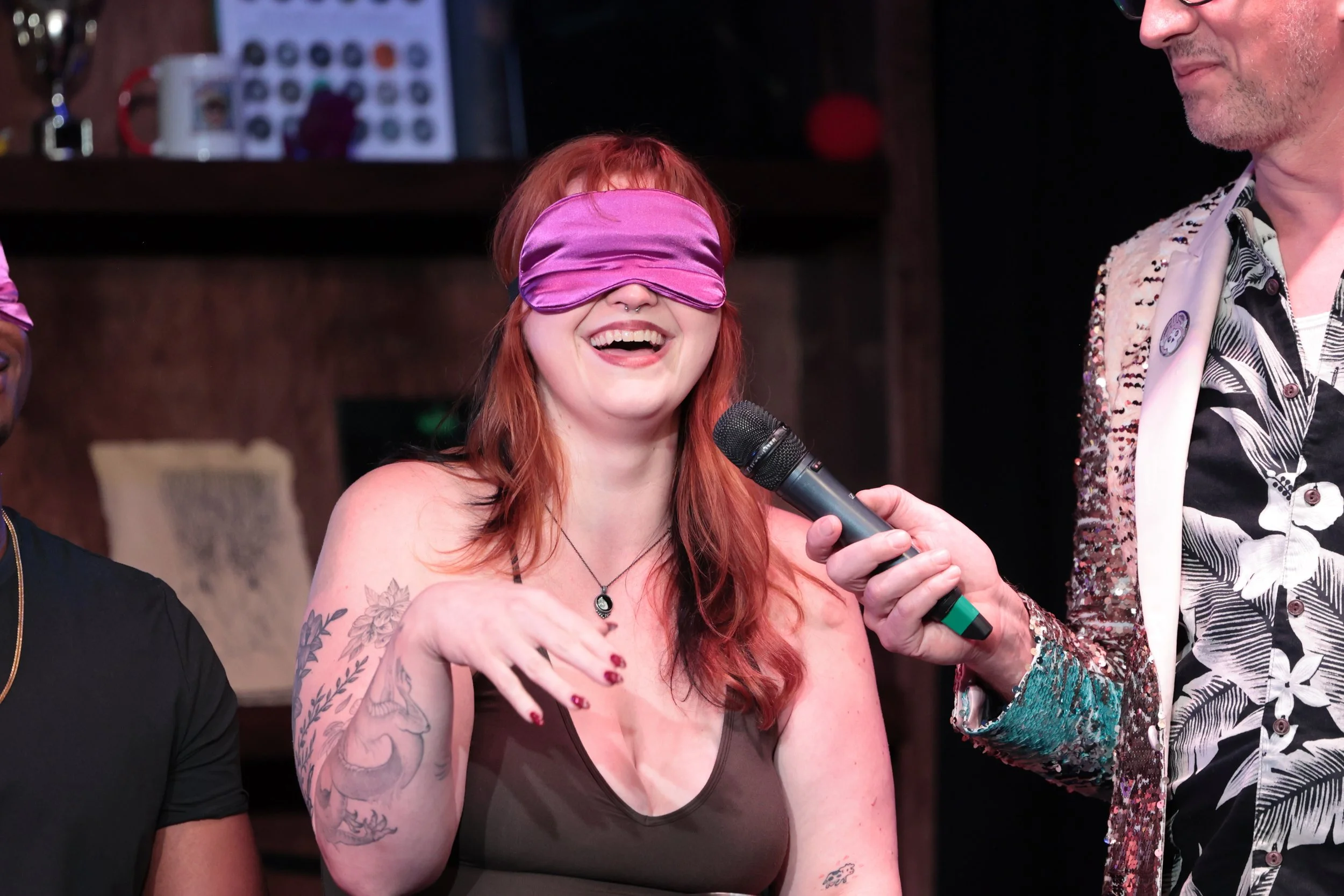  Photo by @el_Jong | Gemma Smith’s Realit-Tease @ CAVEAT | “Love Is Blinded” segment with Pool Boy Kyle 