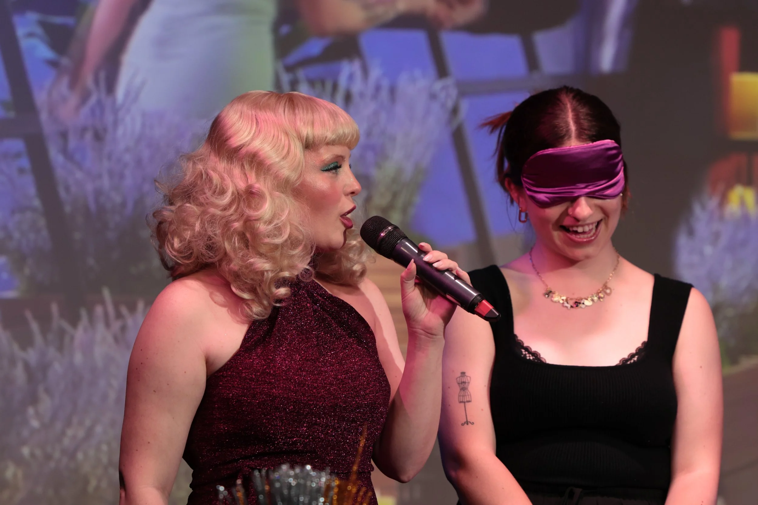  Photo by @el_Jong | Gemma Smith’s Realit-Tease @ CAVEAT | “Love Is Blinded” segment  