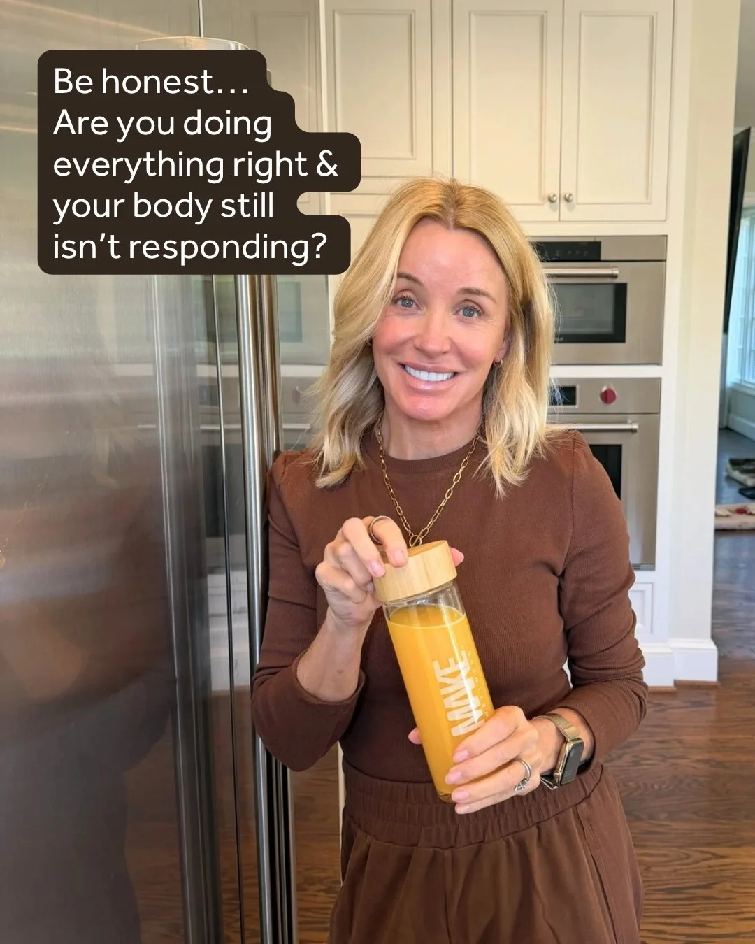 Doing all the things... and your body still isn&rsquo;t cooperating? 😩 

That&rsquo;s not failure &mdash; it&rsquo;s midlife biology shifting.
What worked before doesn&rsquo;t always work in peri + post menopause.

I stopped trying to out-discipline