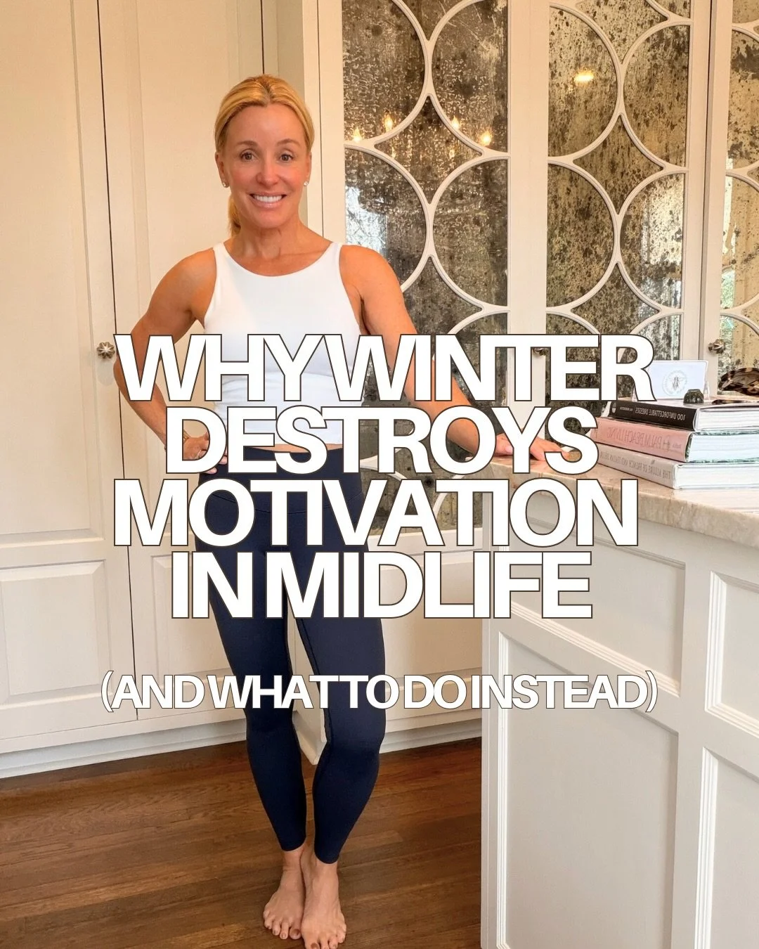 Winter + midlife = low energy.

If you feel off, stuck, or unmotivated&hellip; you&rsquo;re not lazy.

Here&rsquo;s the shift:
Don&rsquo;t wait for motivation.
Move first.

One small action. That&rsquo;s it.

Shoes on.
Email sent.
Protein prepped.

S