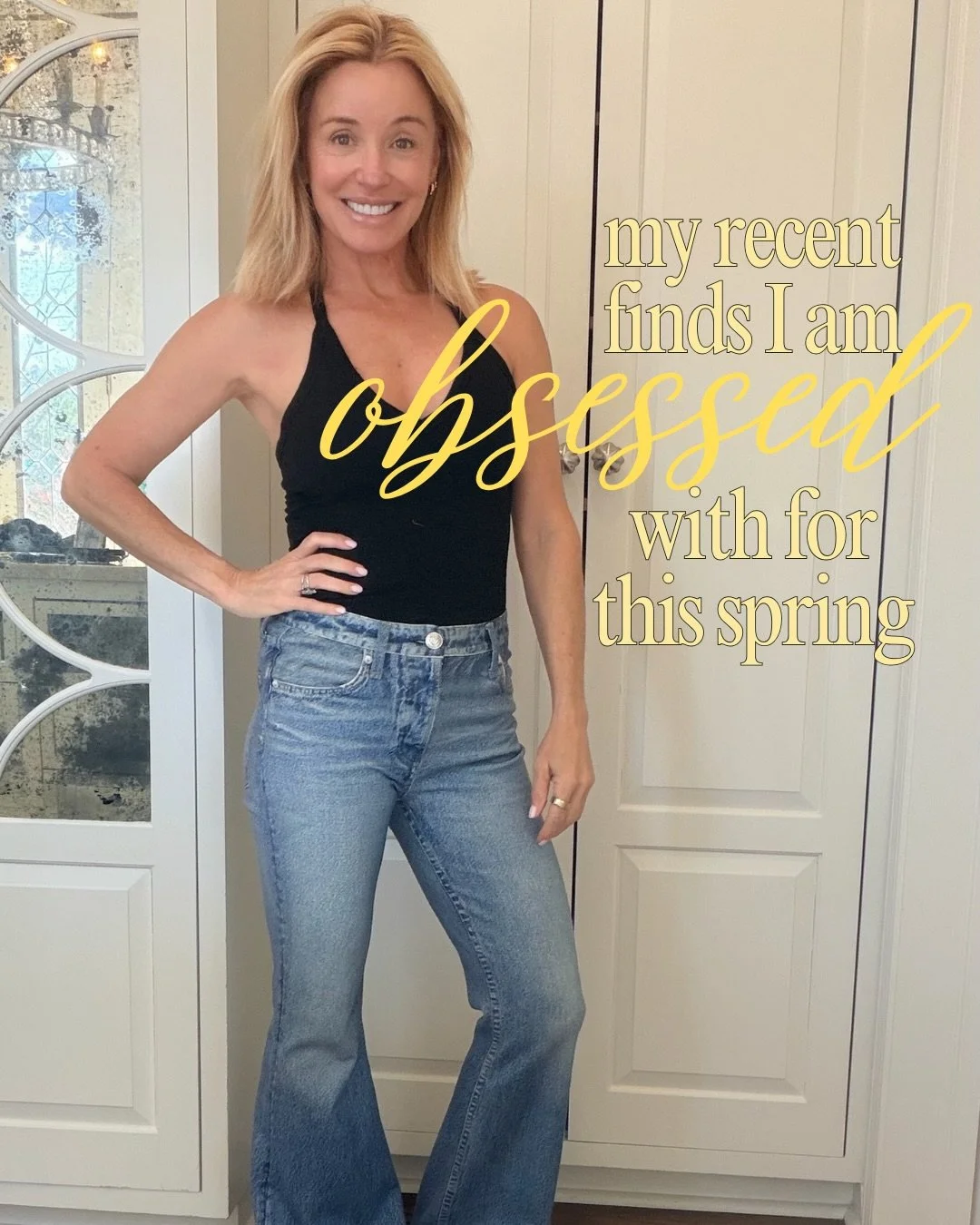 I am allll about this spring weather ☀️ 

Comment ME for my latest spring finds I am obsessed with! 

.
.
.
#midlifefashion #midlifewomen #springshopping #springfinds #womenover50style