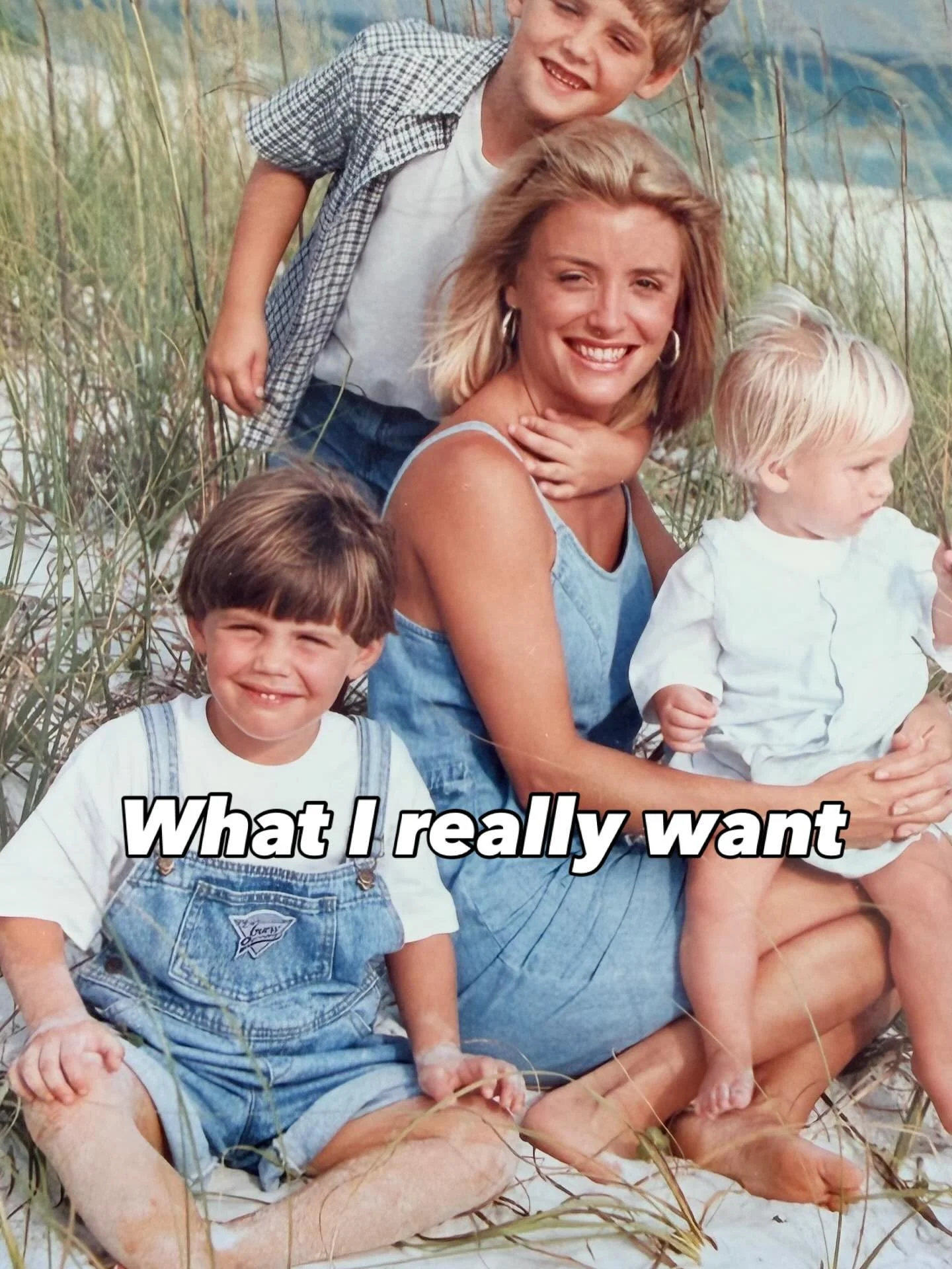 Forget the gifts. (Okay, I have a list if you want it 😂) Comment LIST if you want to see what&rsquo;s on the list. 

But what I actually want this Mother&rsquo;s Day?

Your time. Your stories. Your face across from mine.

That&rsquo;s it. That&rsquo