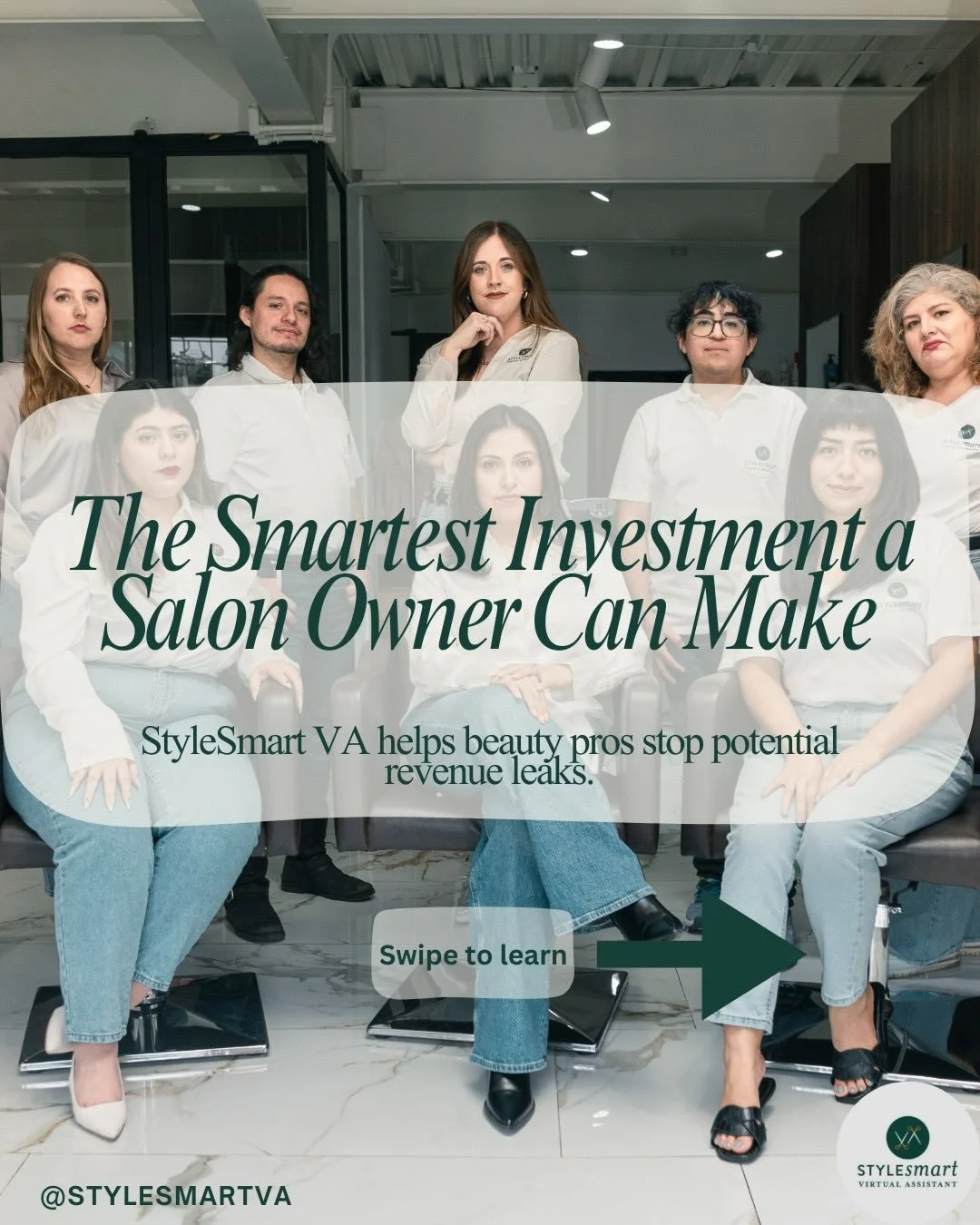 The smartest Investment a Salon Owner can make: Gaining a StyleSmart VA. Smart salon owners understand that growth requires more than talent: it requires support systems.

Hiring a virtual assistant isn&rsquo;t an expense when it improves client comm