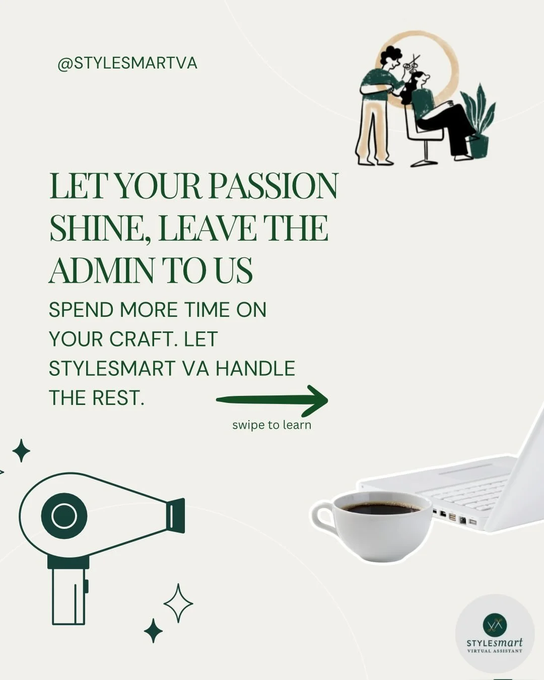 Salon owners, stylists, and beauty entrepreneurs, your time is your most valuable asset.

You didn&rsquo;t start your business to spend hours managing messages, reschedules, and admin. You started it to create, connect, and grow.

That&rsquo;s where 