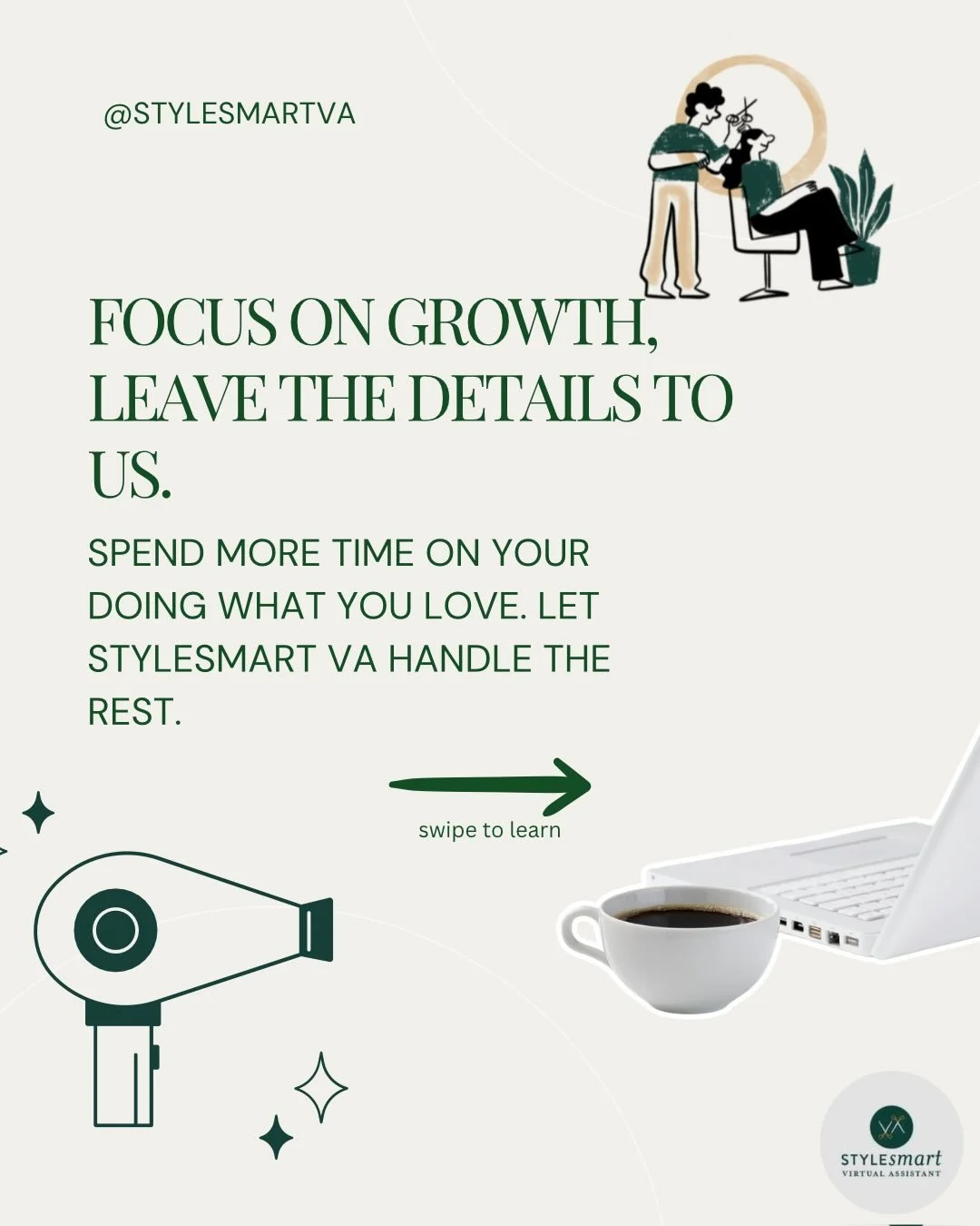 Salon owners, stylists, and beauty entrepreneurs, your time is your most valuable resource.
You built your business out of passion, not to spend hours buried in admin. DMs, appointment follow-ups, reschedules, and inbox management can quickly take ov