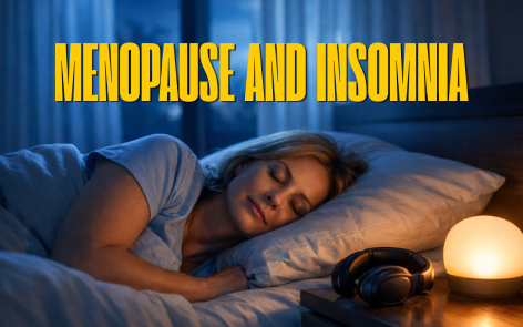 Menopause and Insomnia: How Non-Meditation Sleep Audio Relieves Nighttime Anxiety and Hot Flashes