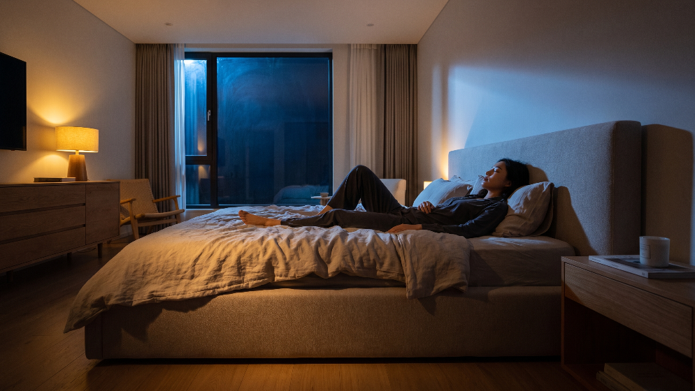The Tired-but-Wired Dilemma: Why High Performers Need Narrative Anchoring to Beat Nighttime Overthinking