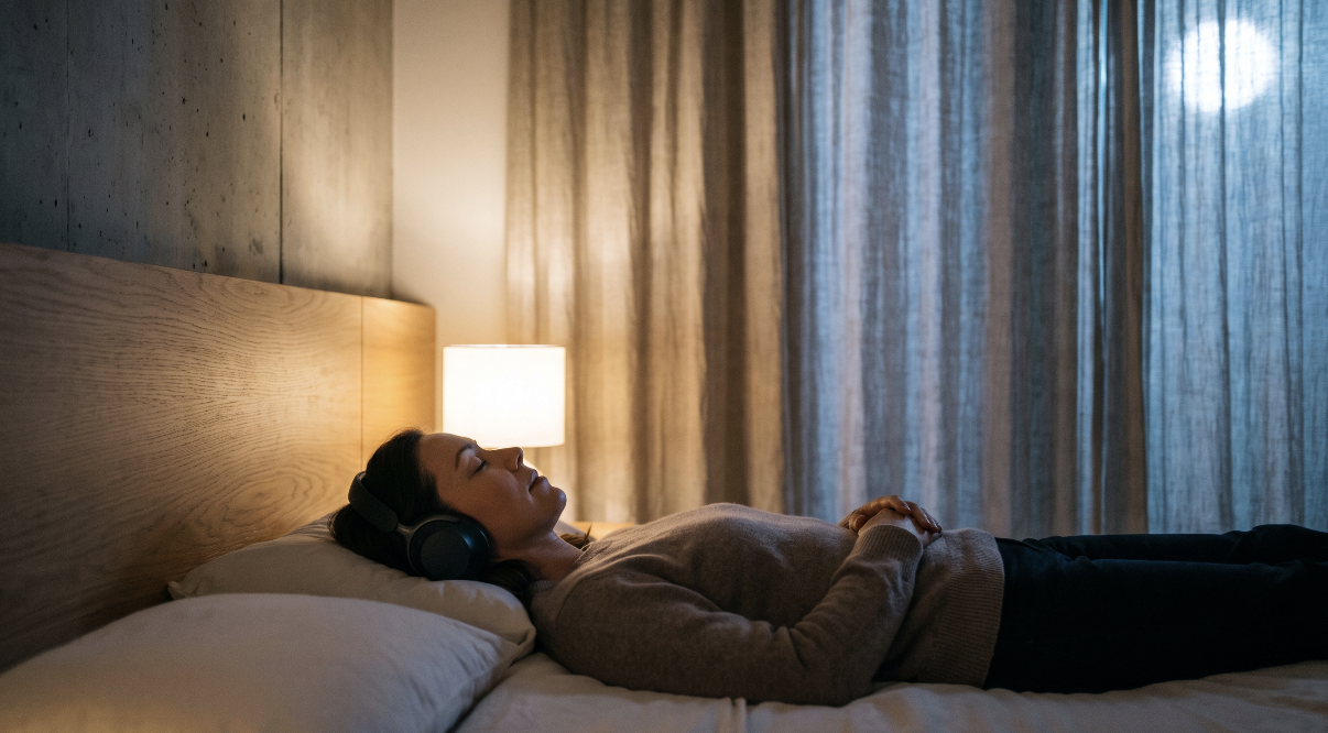 Beyond Calm and Headspace: Why Story-First Audio Works When Meditation Apps Fail for Insomnia
