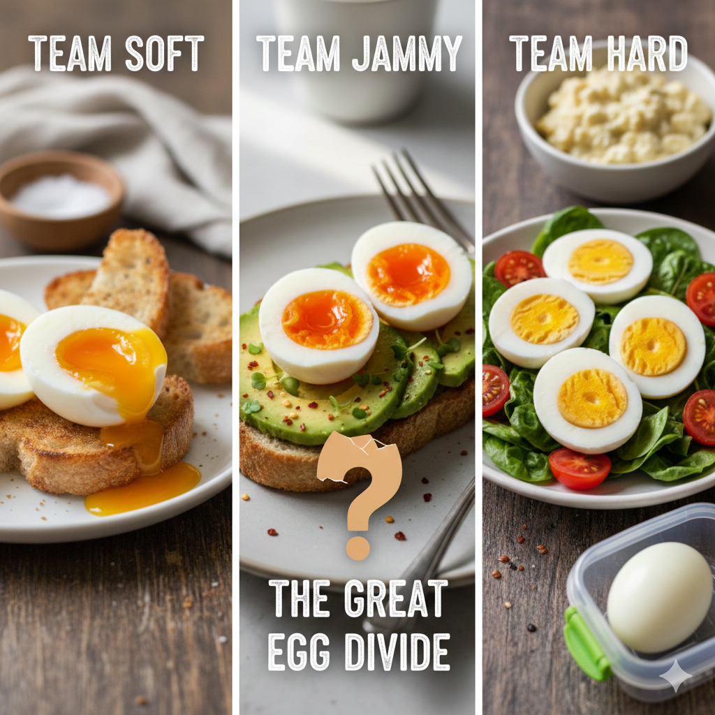 The Great Egg Divide: To Hard or Runny?