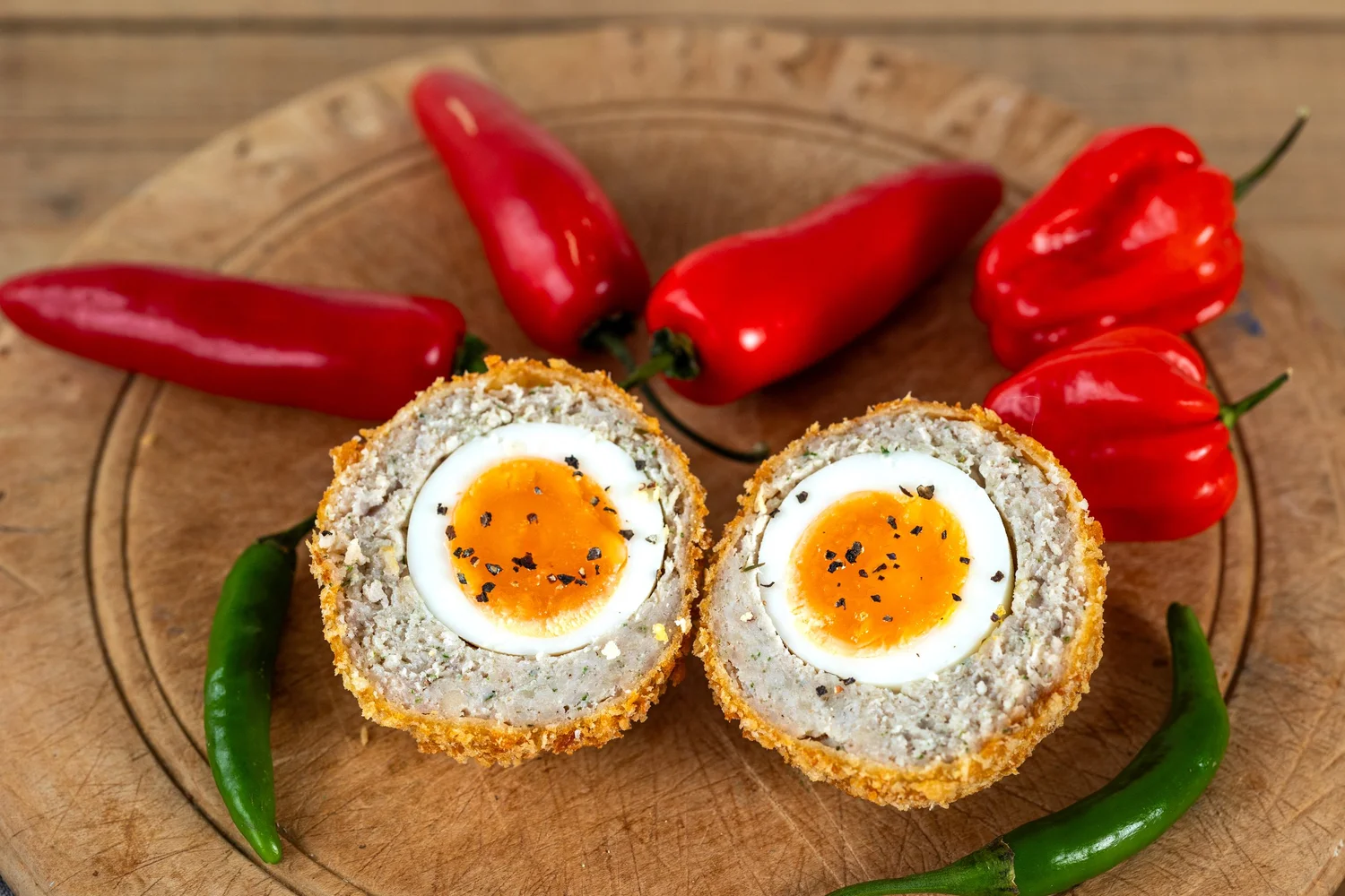 Hettie Hen Firecracker Scotch Egg