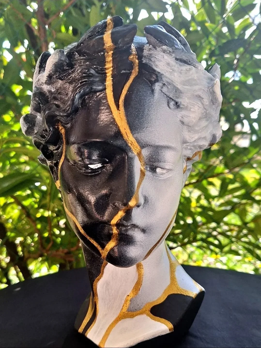 Sculpture Vénus Kintsugi