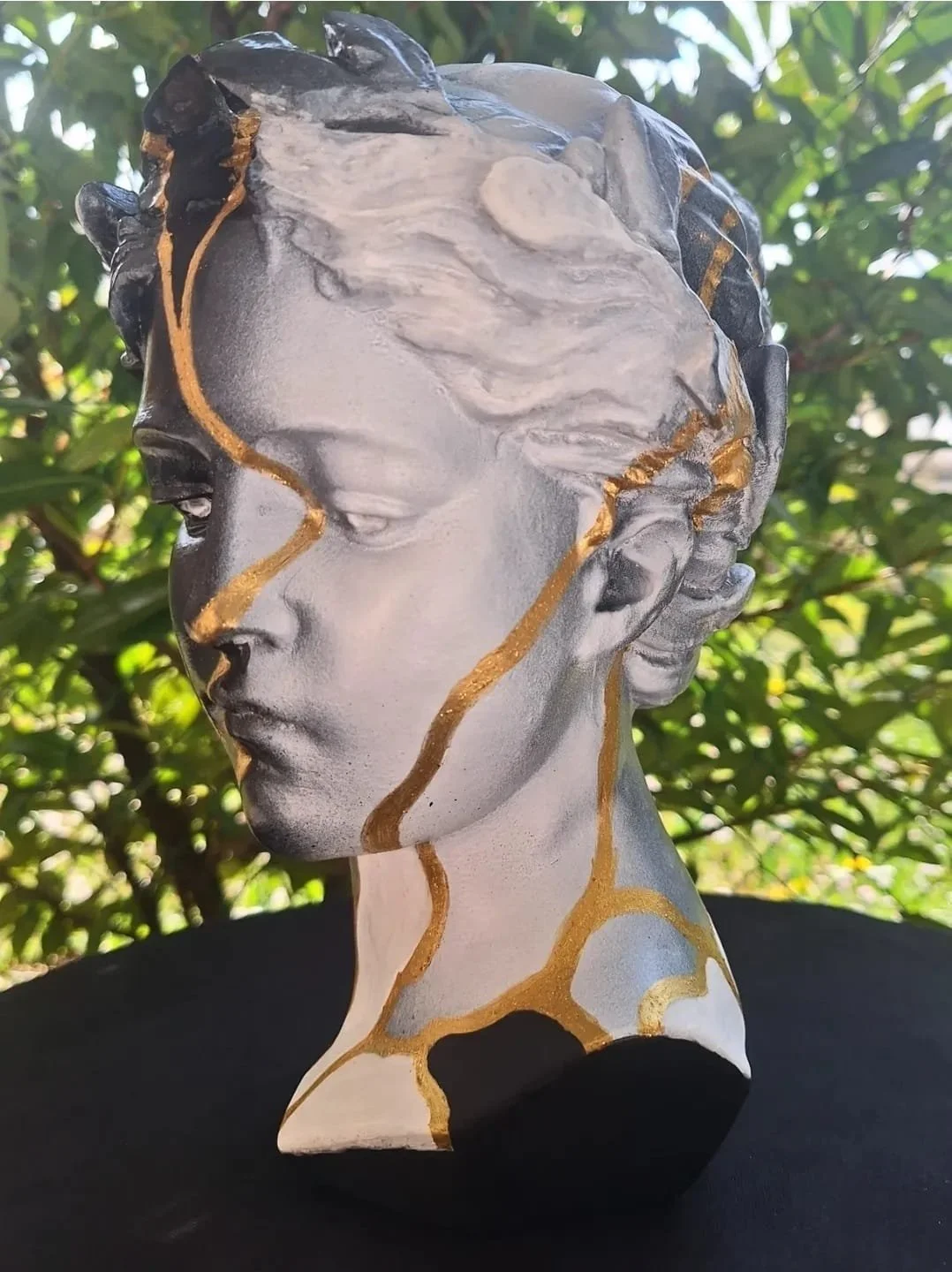 Sculpture Vénus Kintsugi (vue 1/3)