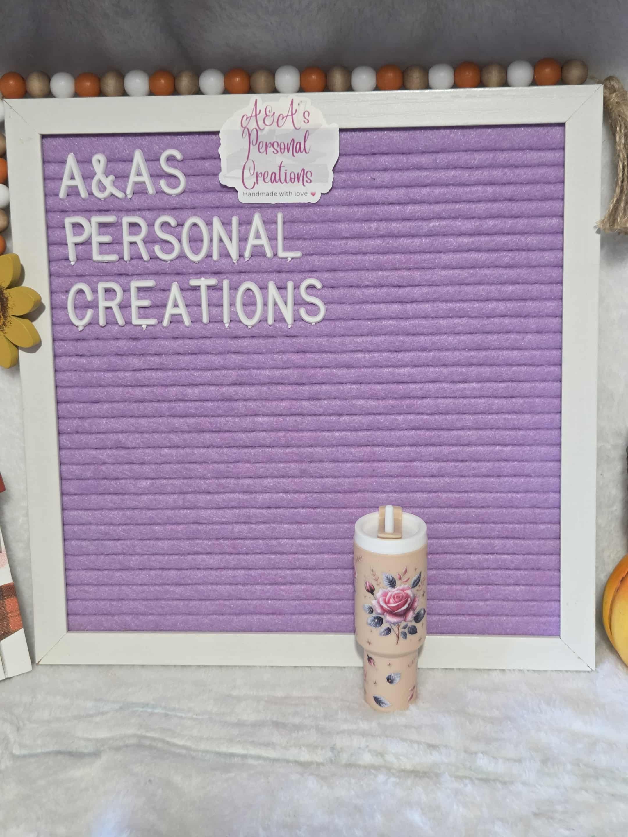 Premade Mini tumbler keychain