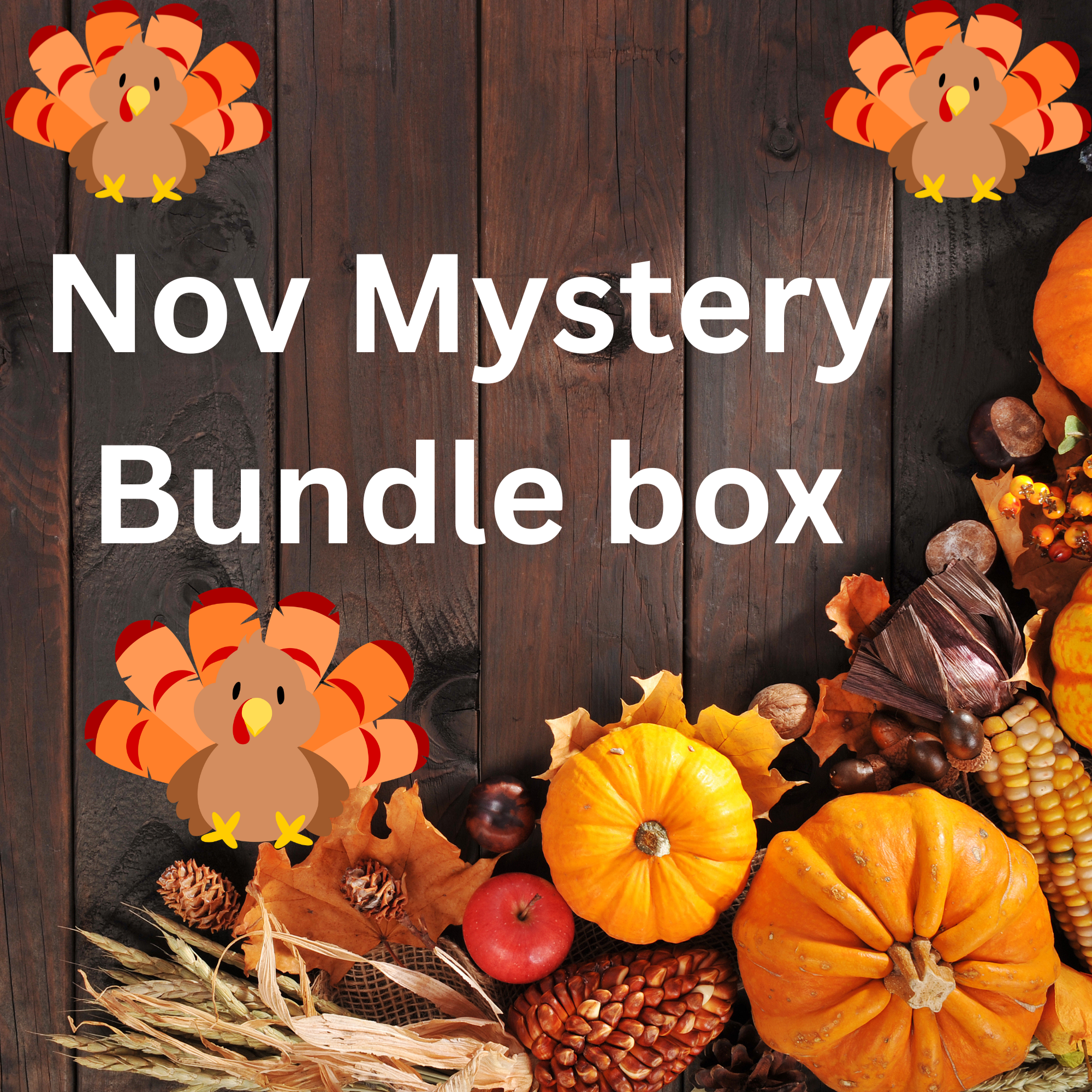 November mystery bundle box