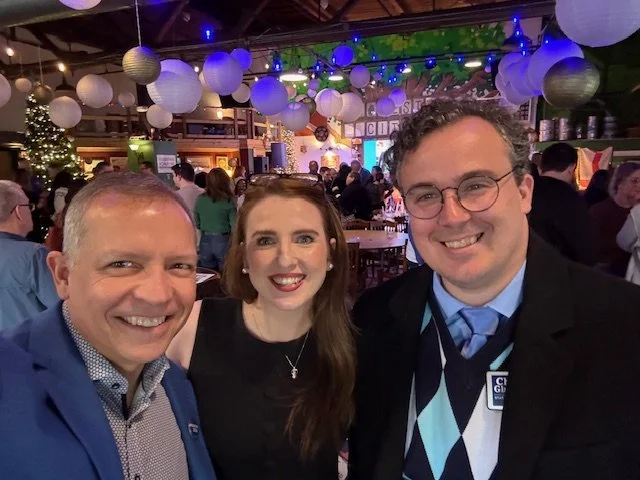 Reps. Bride Rose Sweeney and Chris Glassburn