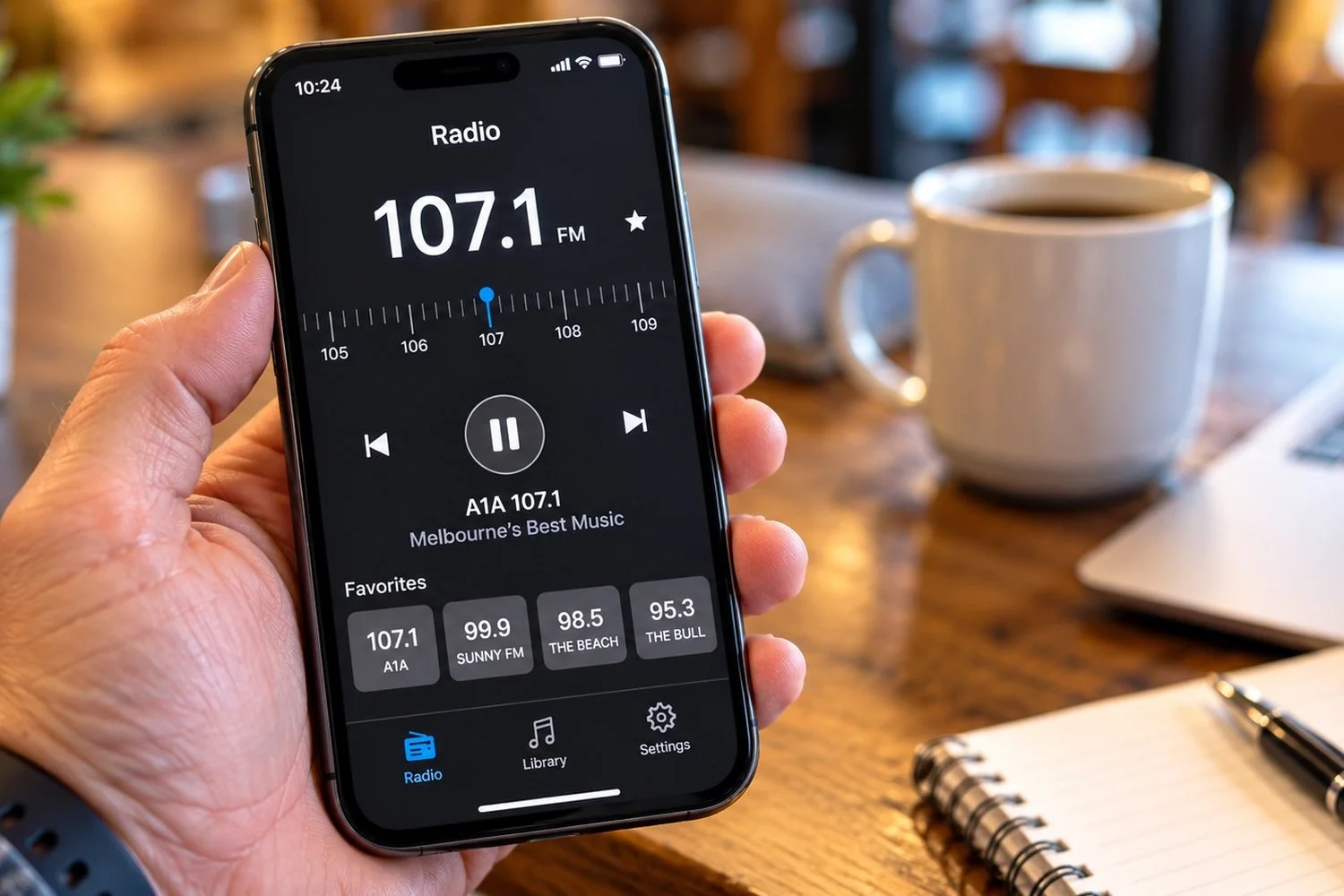 THE RADIO TUNER ON YOUR PHONE EXPERIMENT