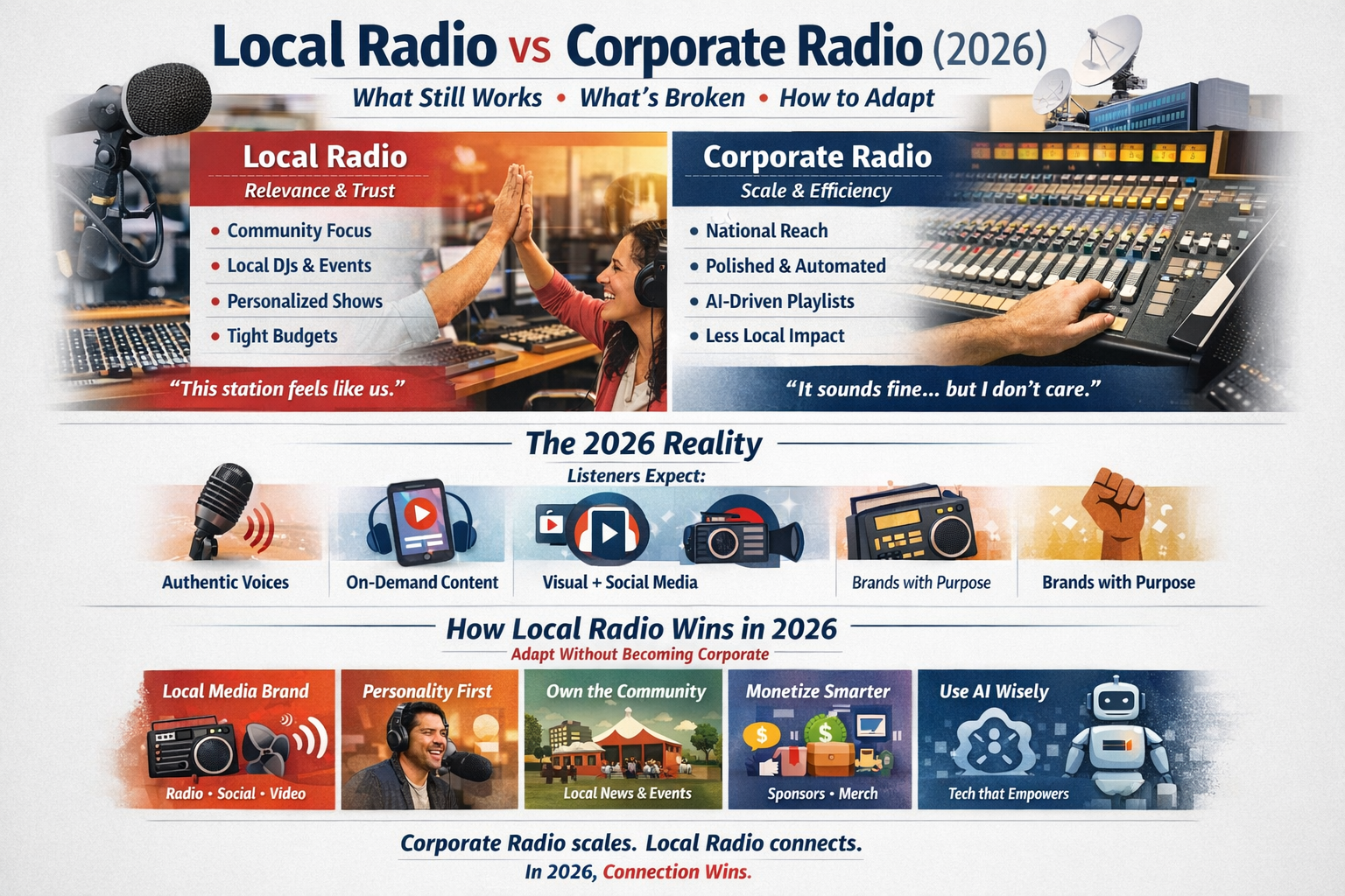 local radio vs corporate radio