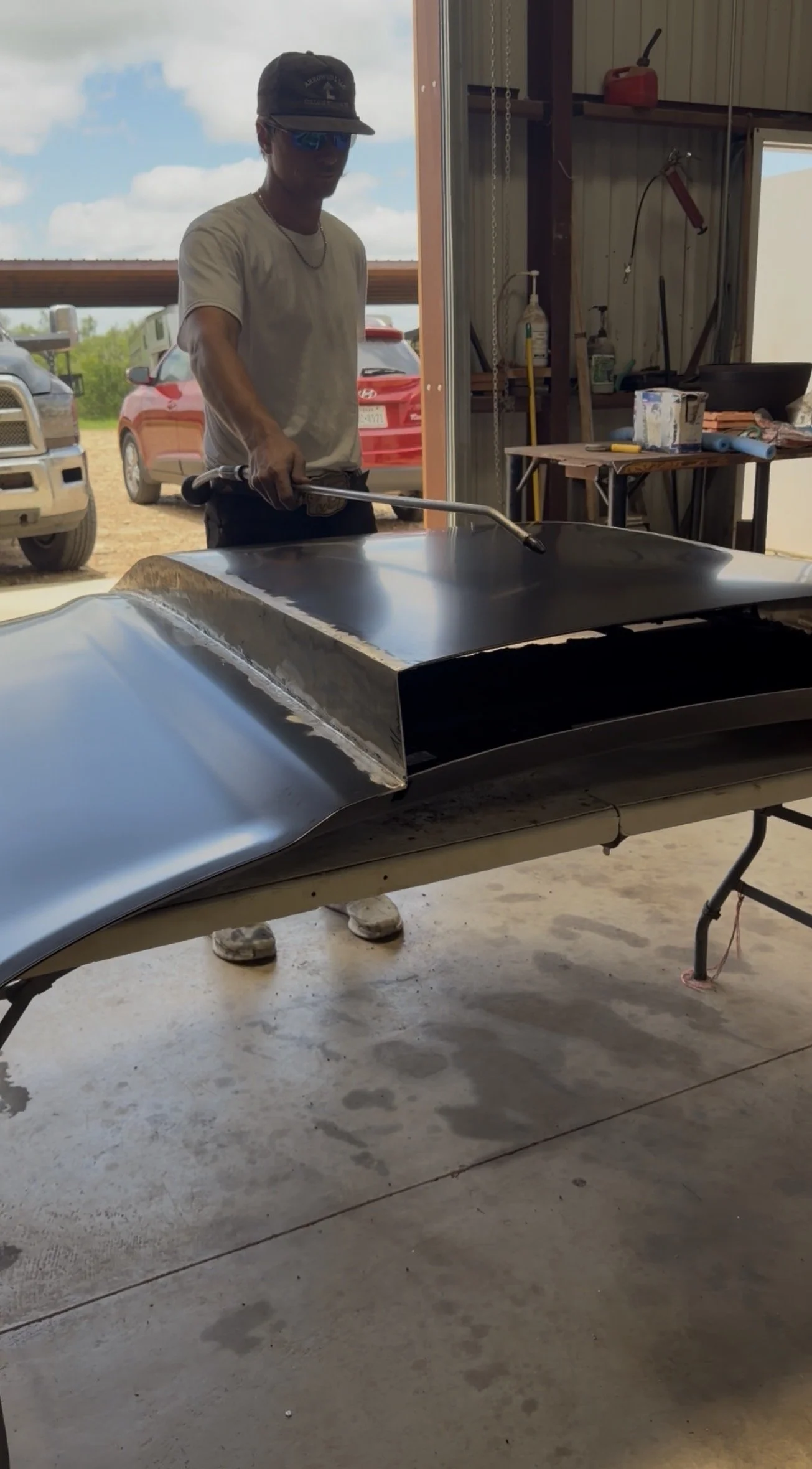 Custom Hood Fabrication