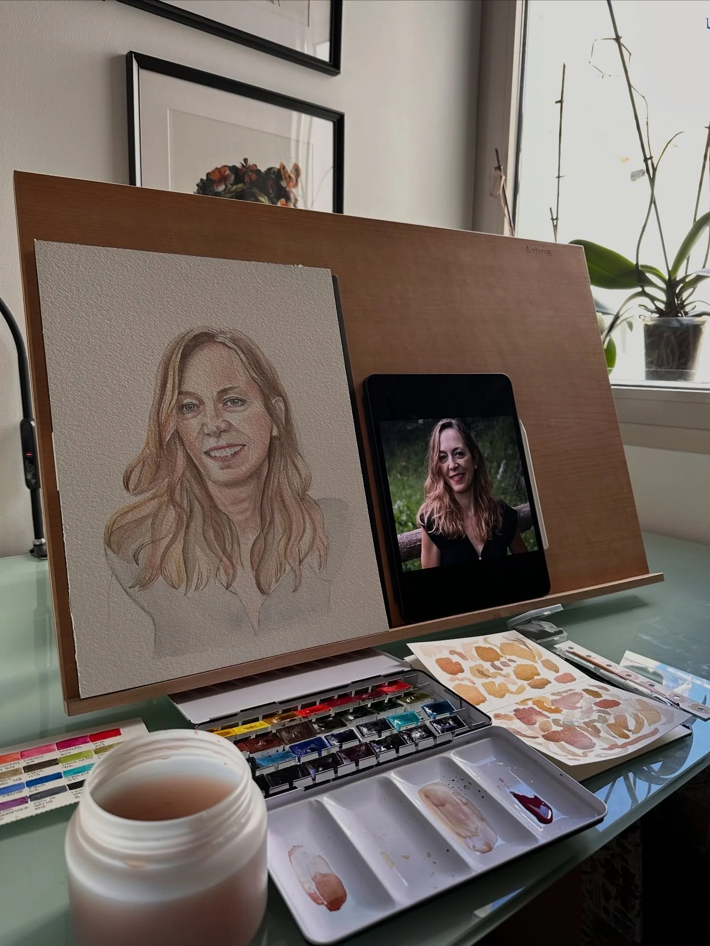 Making of de Marta
&iquest;C&oacute;mo representar a Marta? Una acuarela no bastaba, as&iacute; que continu&eacute; trabajando en el iPad. Sigo teniendo en la cabeza las im&aacute;genes de su &uacute;ltimo libro, con la monta&ntilde;a como gran prota