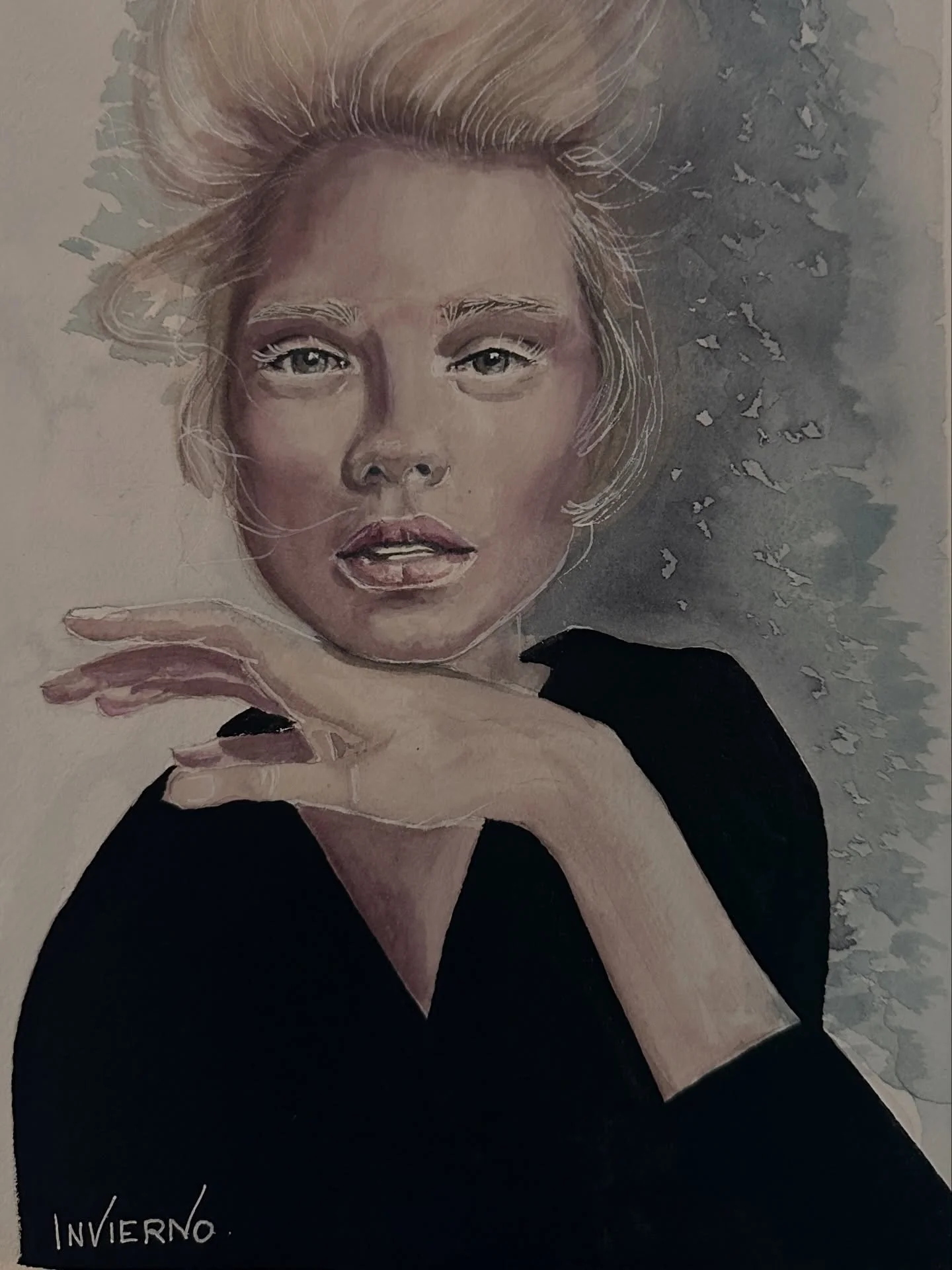 INVIERNO

En el ecuador del curso de @almuruiz.art encontr&eacute; una imagen inspiradora de las muchas que voy guardando en Pinterest. No sab&iacute;a si atreverme con un retrato antes de acabar el curso pero me ha podido m&aacute;s esa fuerza que, 